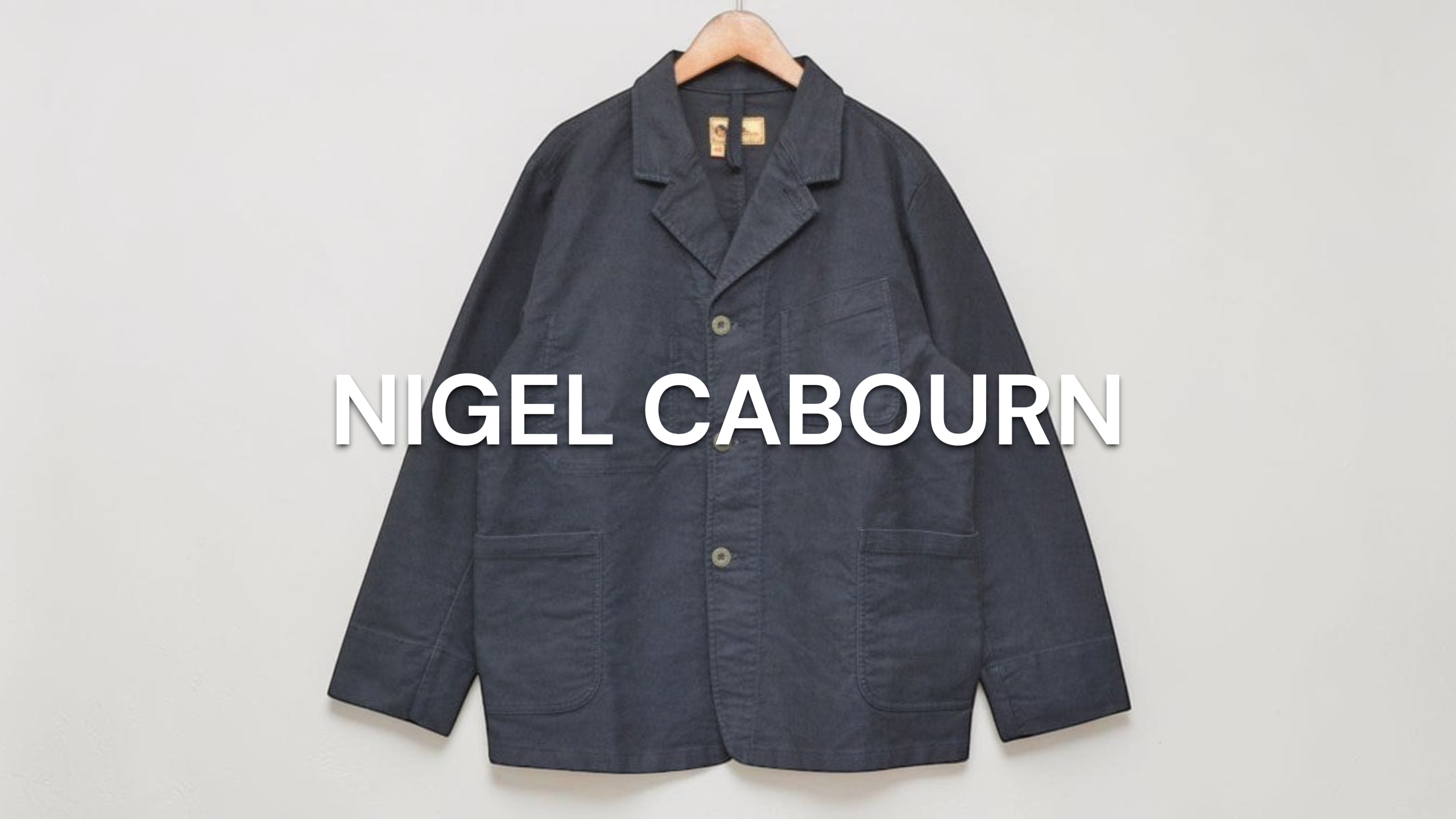 新入荷】NIGEL CABOURN(ナイジェルケーボン) WORK SUIT JACKET