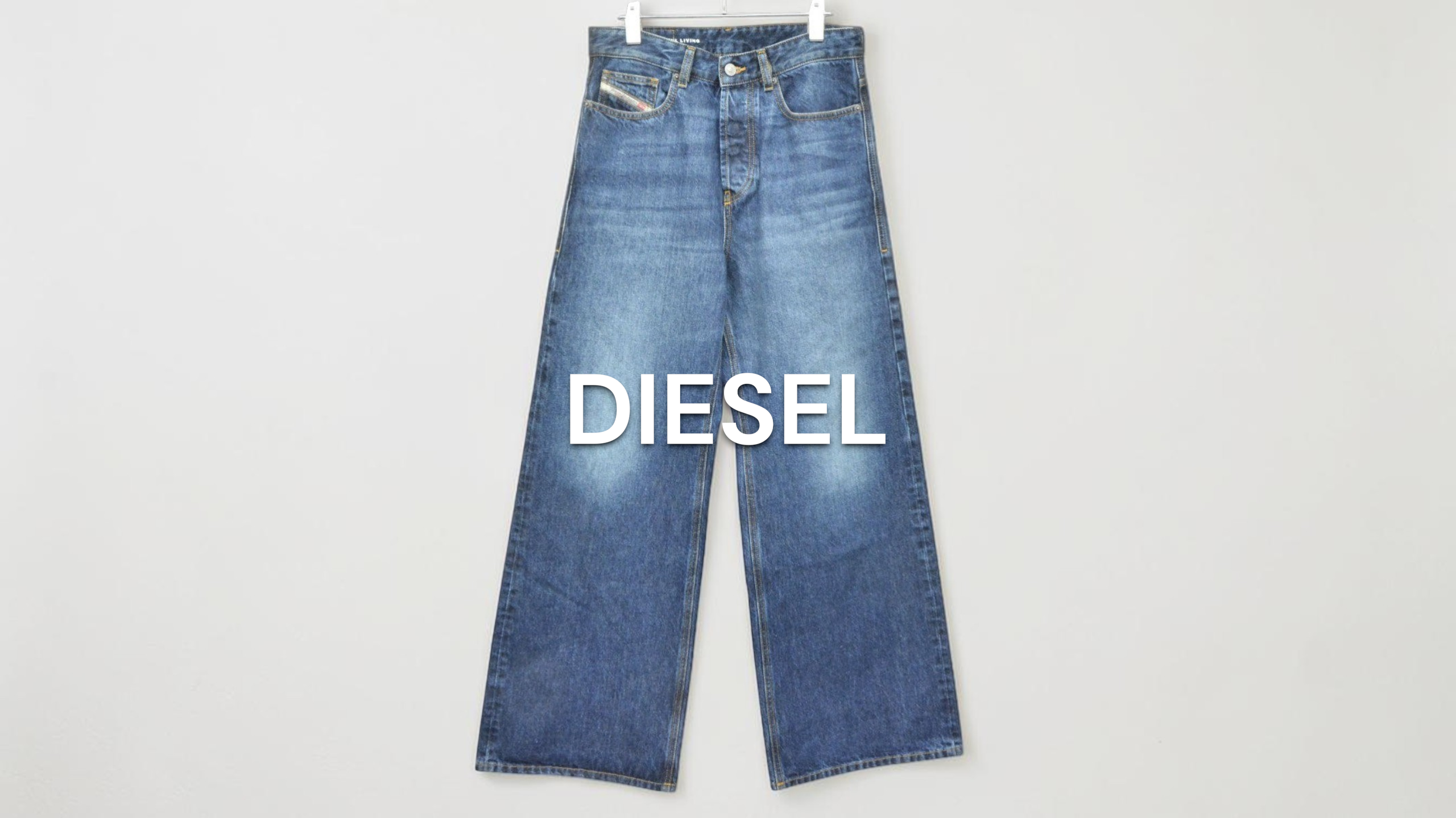 新入荷】DIESEL（ディーゼル） D-RISE L．30 バギーデニムパンツ