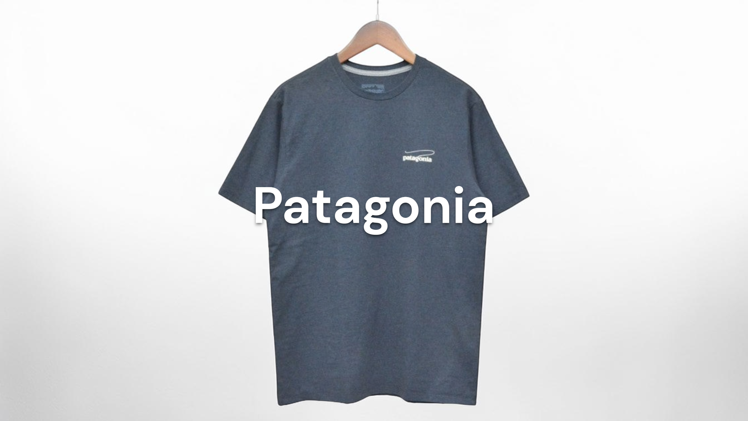 新入荷】Patagonia（パタゴニア） ロゴプリントTシャツ ネイビー XS
