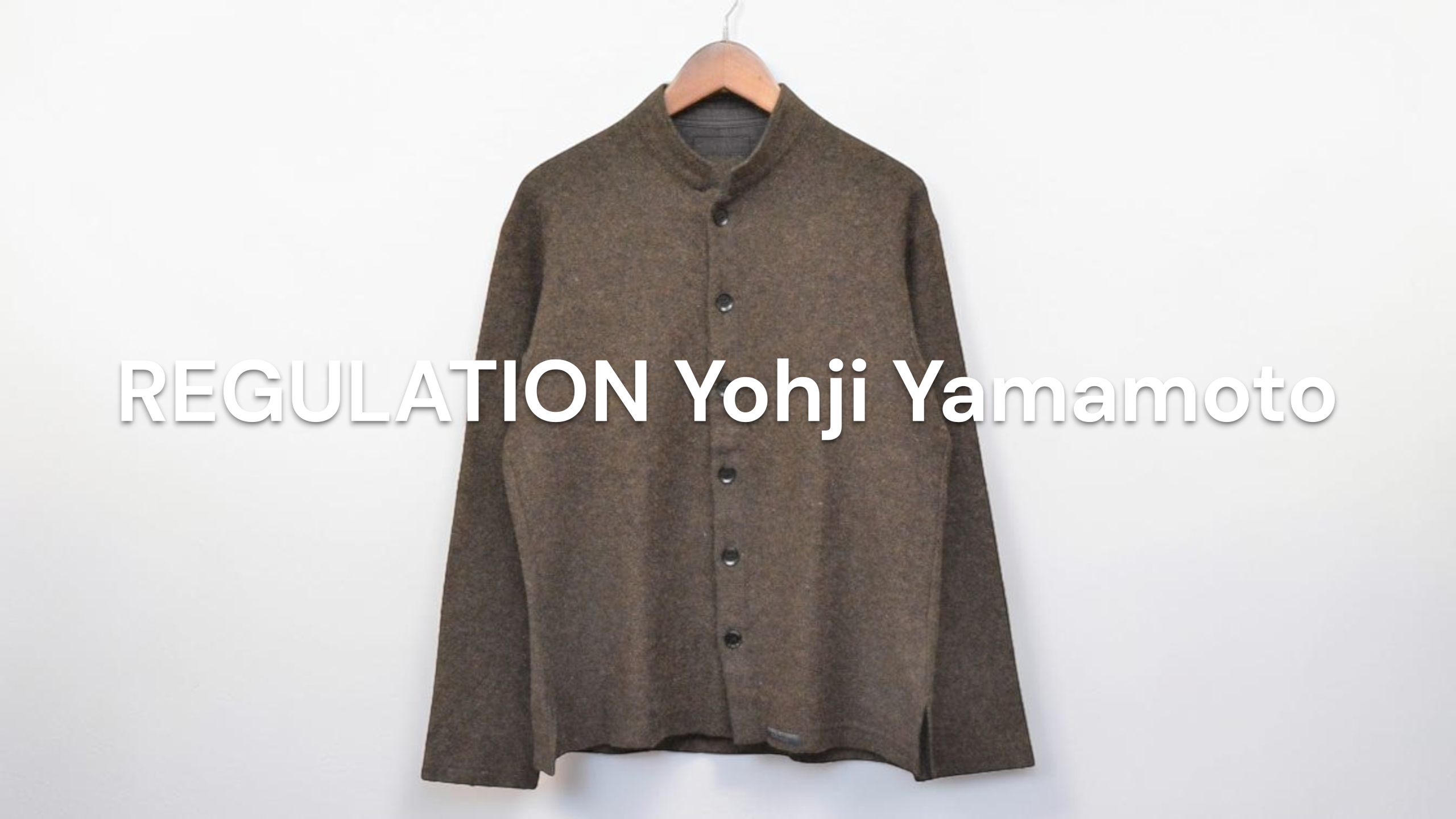 【Y’s】ウールニットジャケット M ヨウジヤマモト 新入荷】REGULATION Yohji Yamamoto（レギュレーションヨウジヤマモト