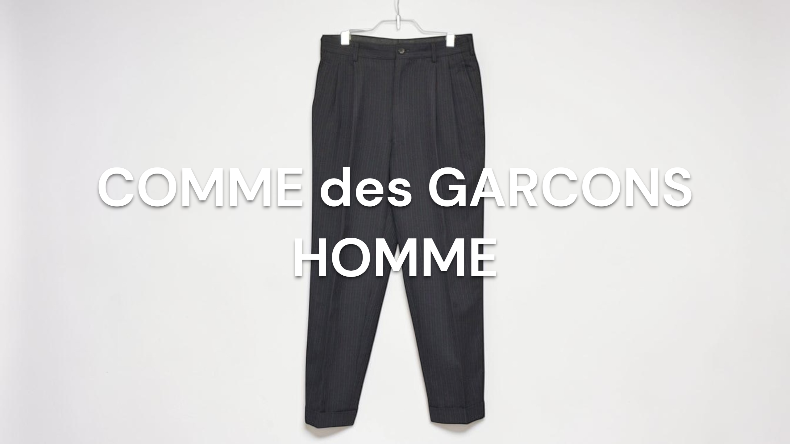 新入荷】COMME des GARCONS HOMME(コムデギャルソンオム) 1998SS 田中