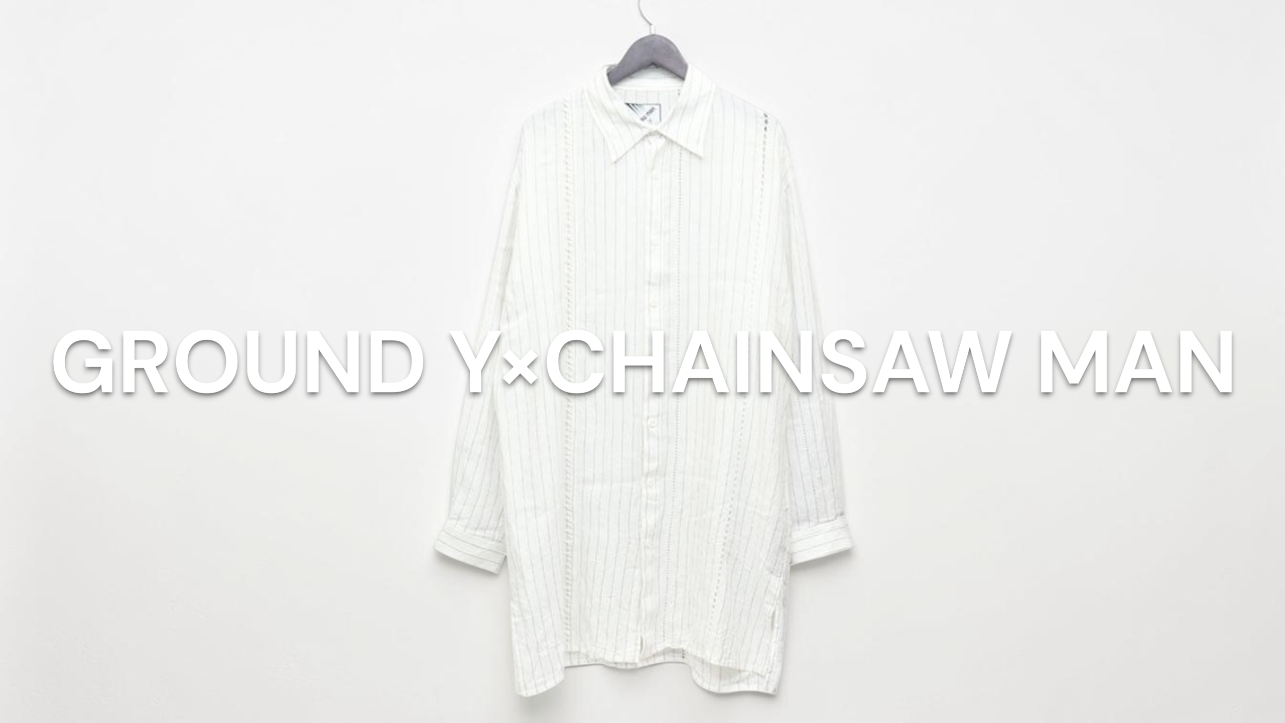 新入荷】GROUND Y×CHAINSAW MAN（グラウンドワイ×チェンソーマン