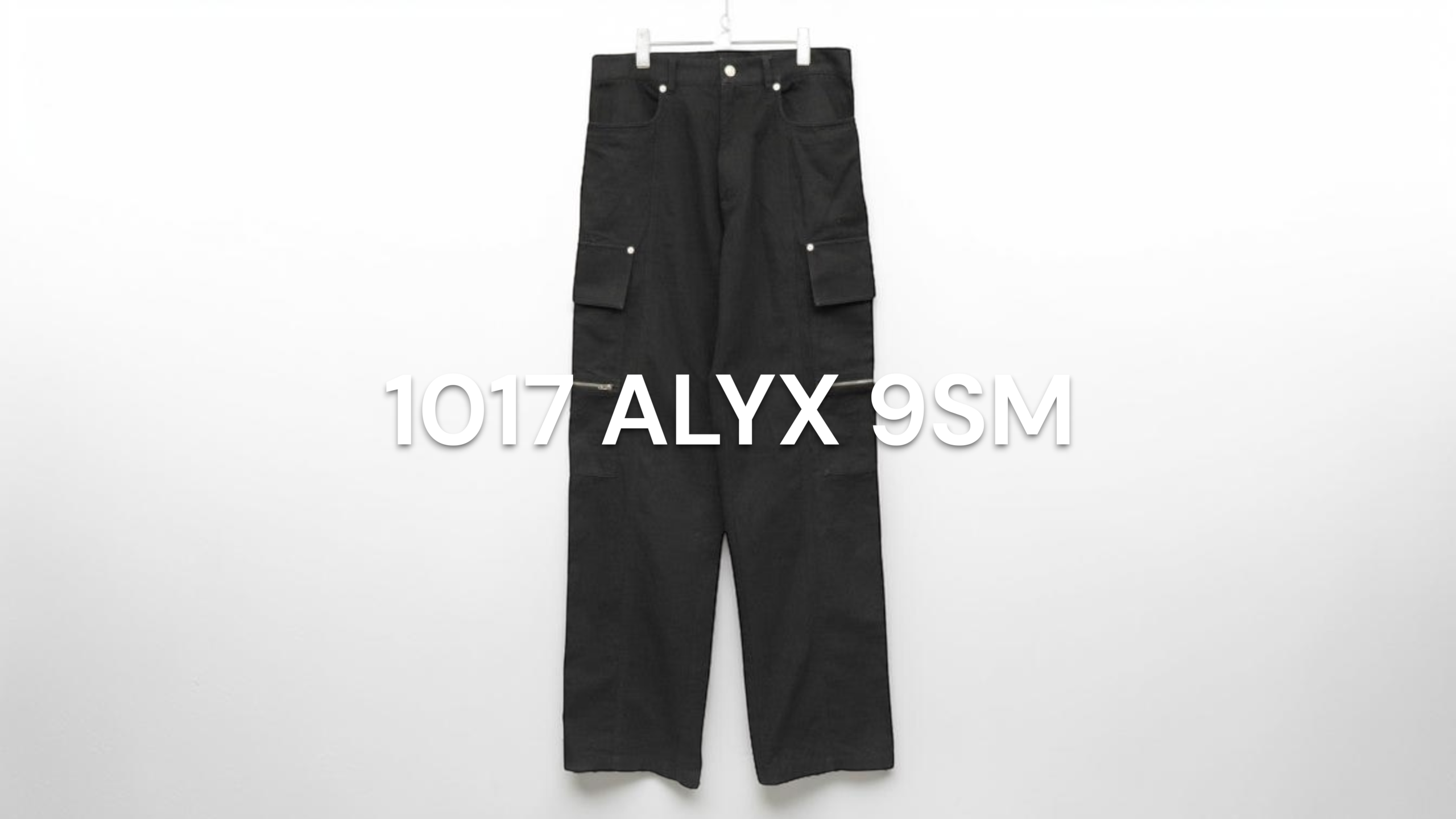 新入荷】1017 ALYX 9SM（アリクス） カーゴパンツ マルチポケット