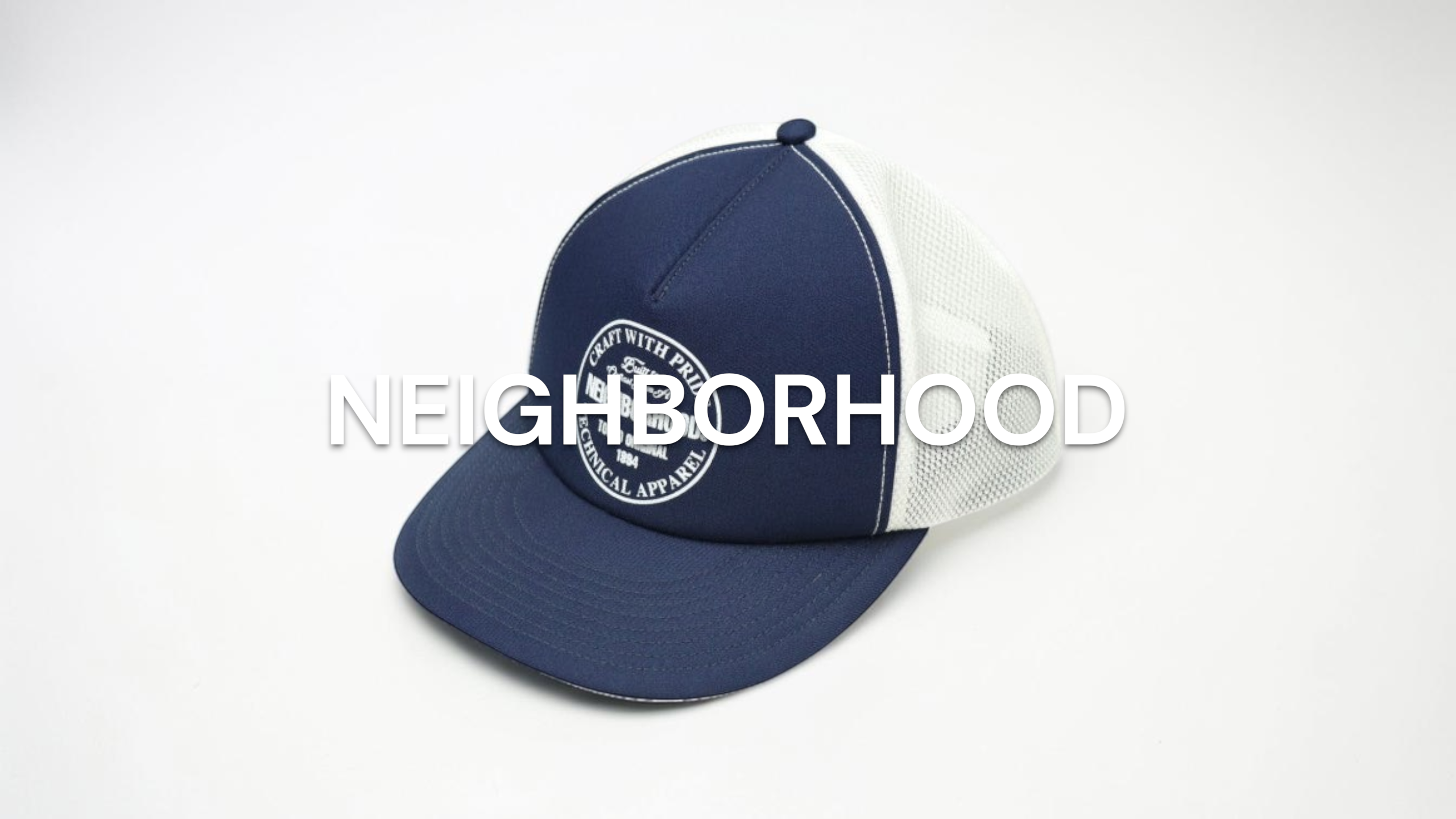 J*E様 NEIGHBORHOOD MESH CAP メッシュキャップ　ネイビー 新入荷】NEIGHBORHOOD（ネイバーフッド） MESH CAP-2 メッシュキャップ