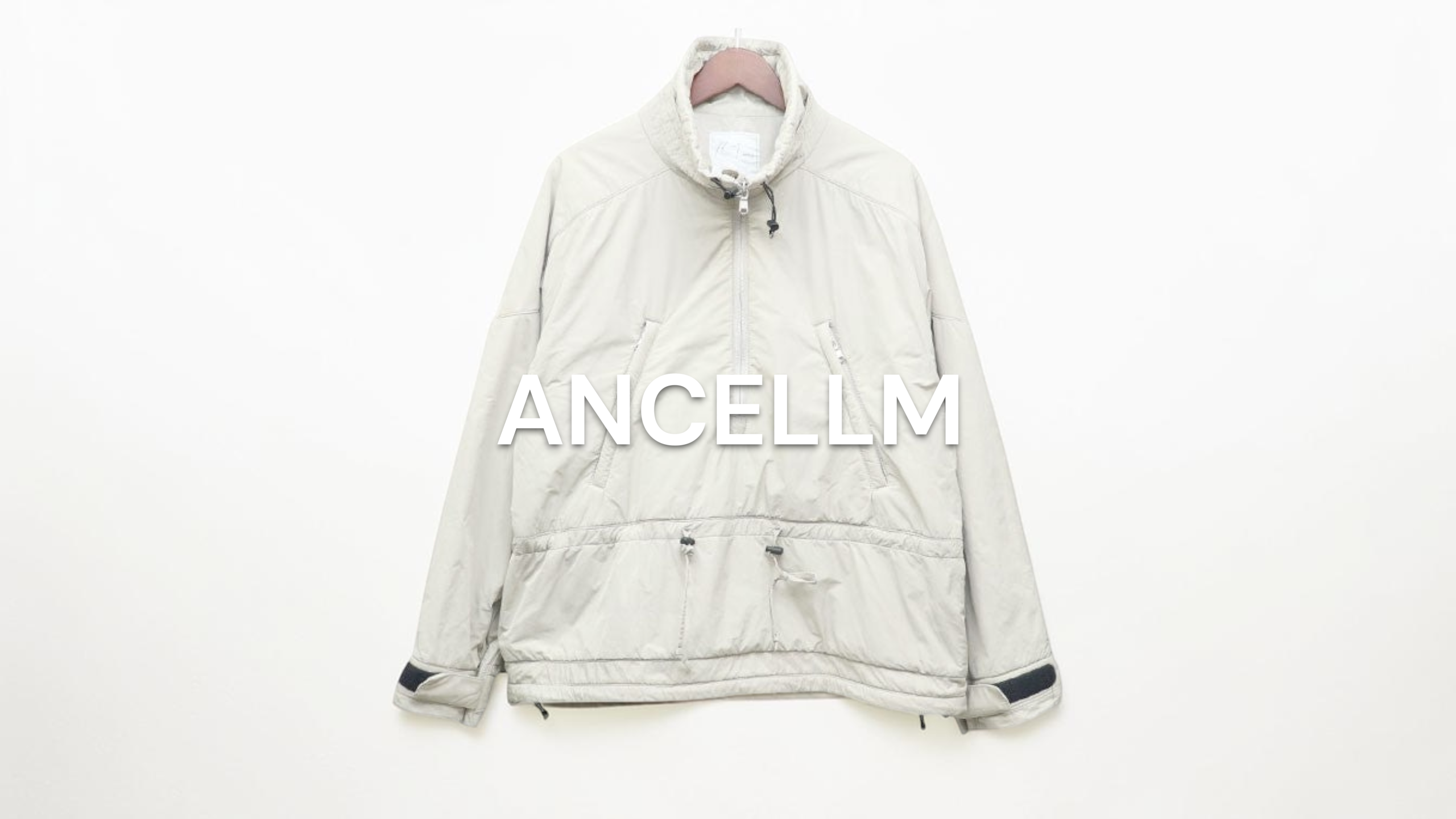 新入荷】ANCELLM(アンセルム) パディング プルオーバー ジャケット