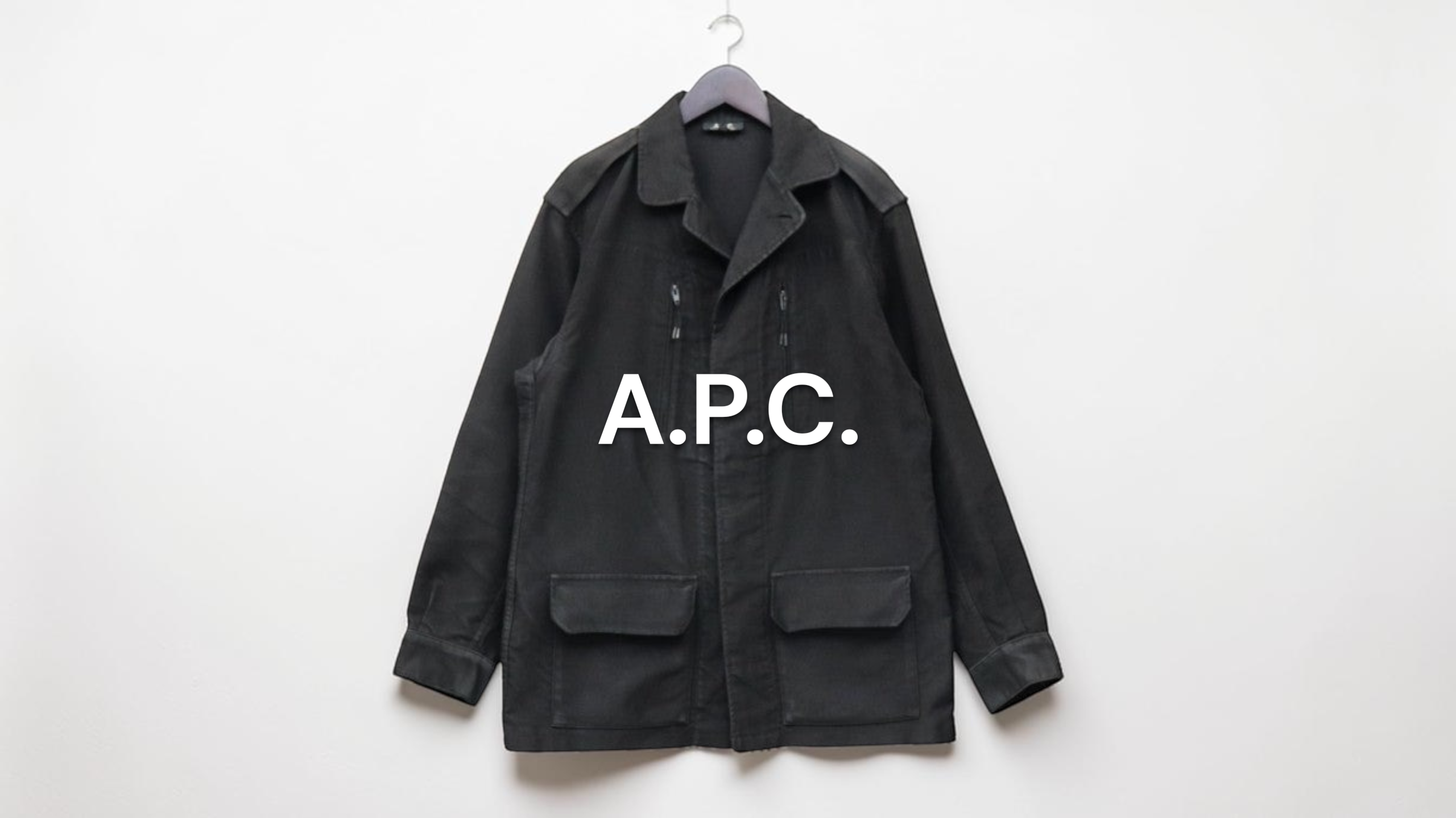 新入荷】A．P．C．（アーペーセー） フランス製 F-2 military moleskin