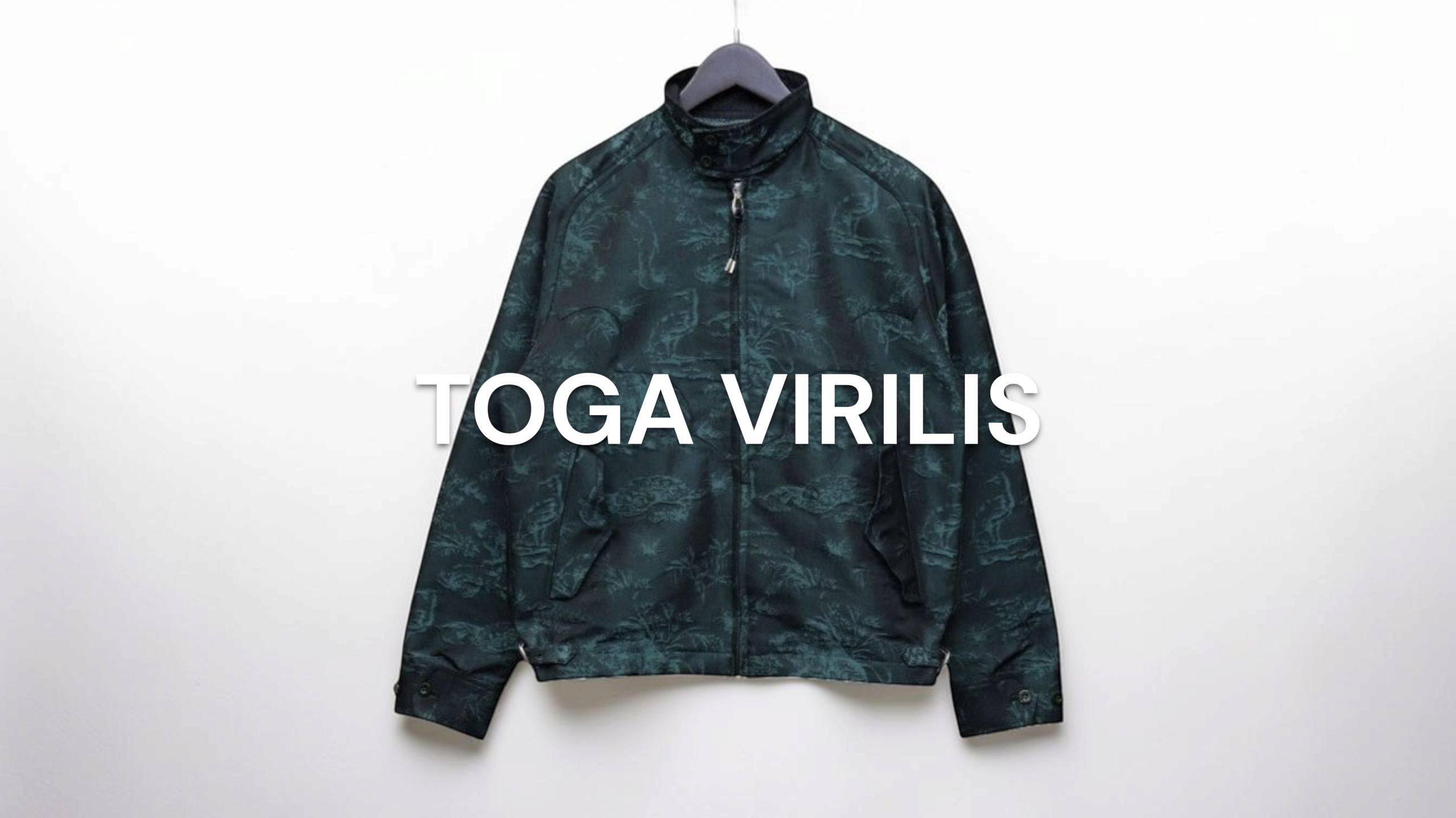 新入荷】TOGA VIRILIS（トーガ ヴィリリース） 2022SS ジャカード