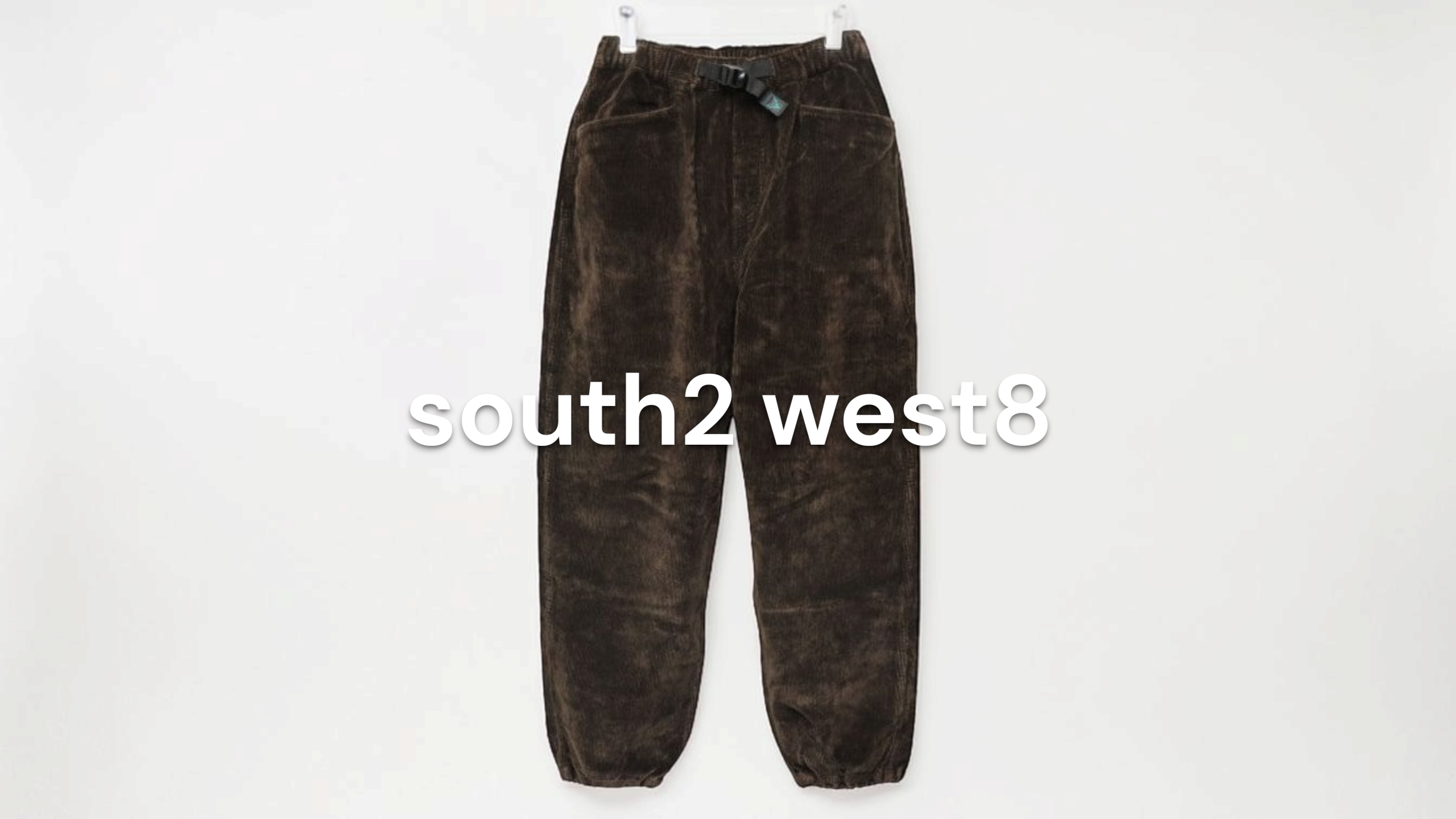 R*i様 house on the hill S/S Tee darkbrown 新入荷】south2 west8（サウス2ウエスト8） Belted Logger Pant – C R
