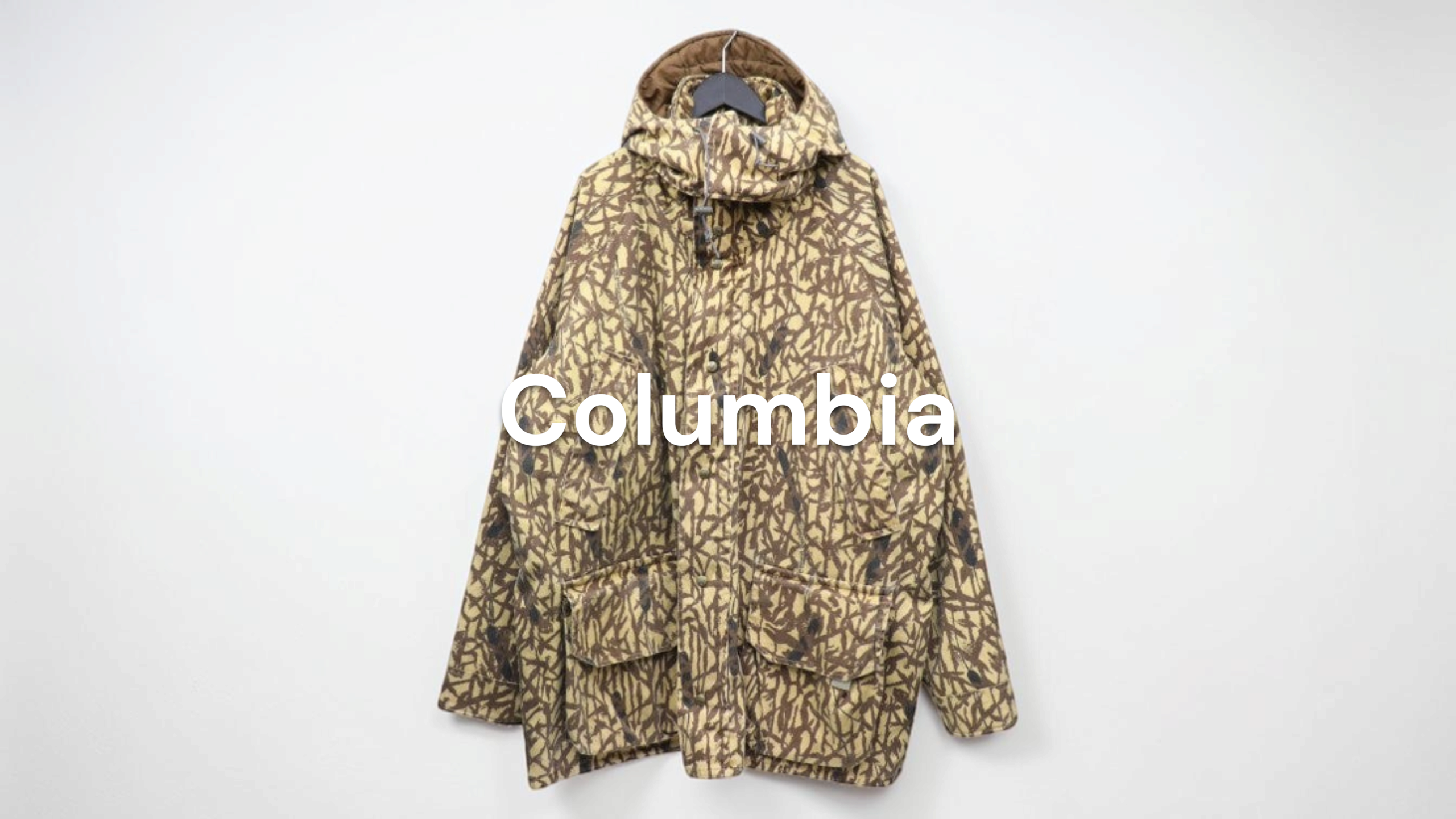 新入荷】Columbia（コロンビア） 1980s カモ柄GORE TEXジャケット