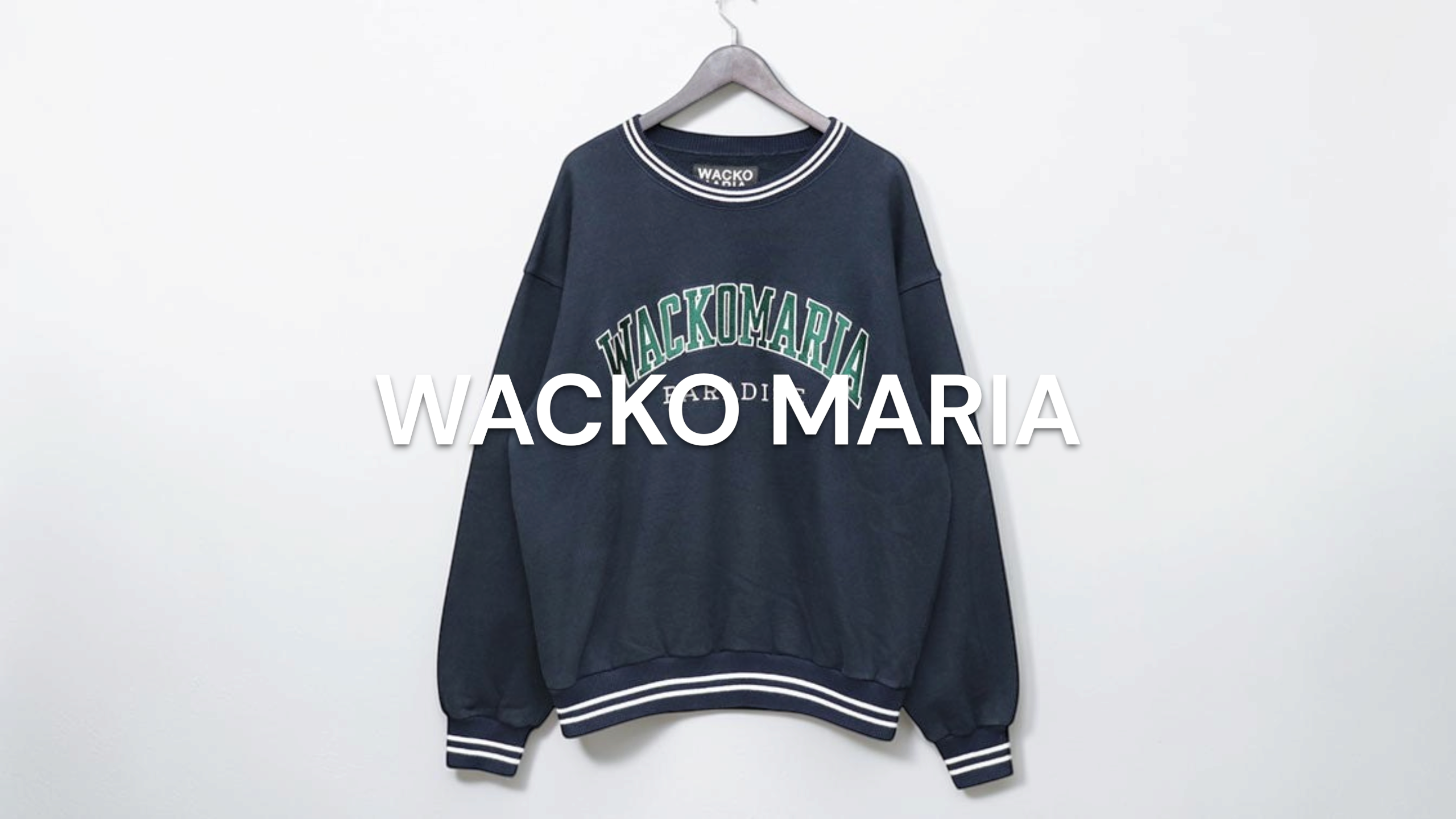 新入荷】WACKO MARIA（ワコマリア） 2024AW HEAVY WEIGHT CREW NECK