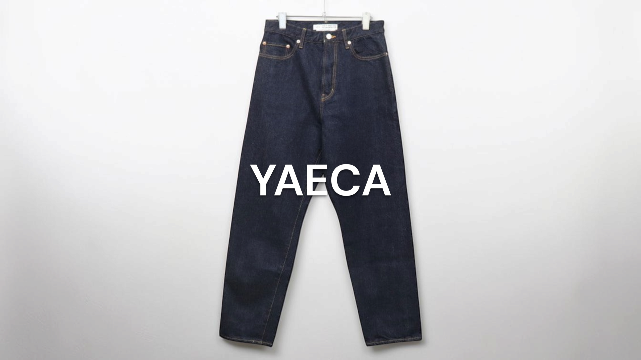 新入荷】YAECA（ヤエカ） 13W No.7 Tapered Wide テーパードワイド