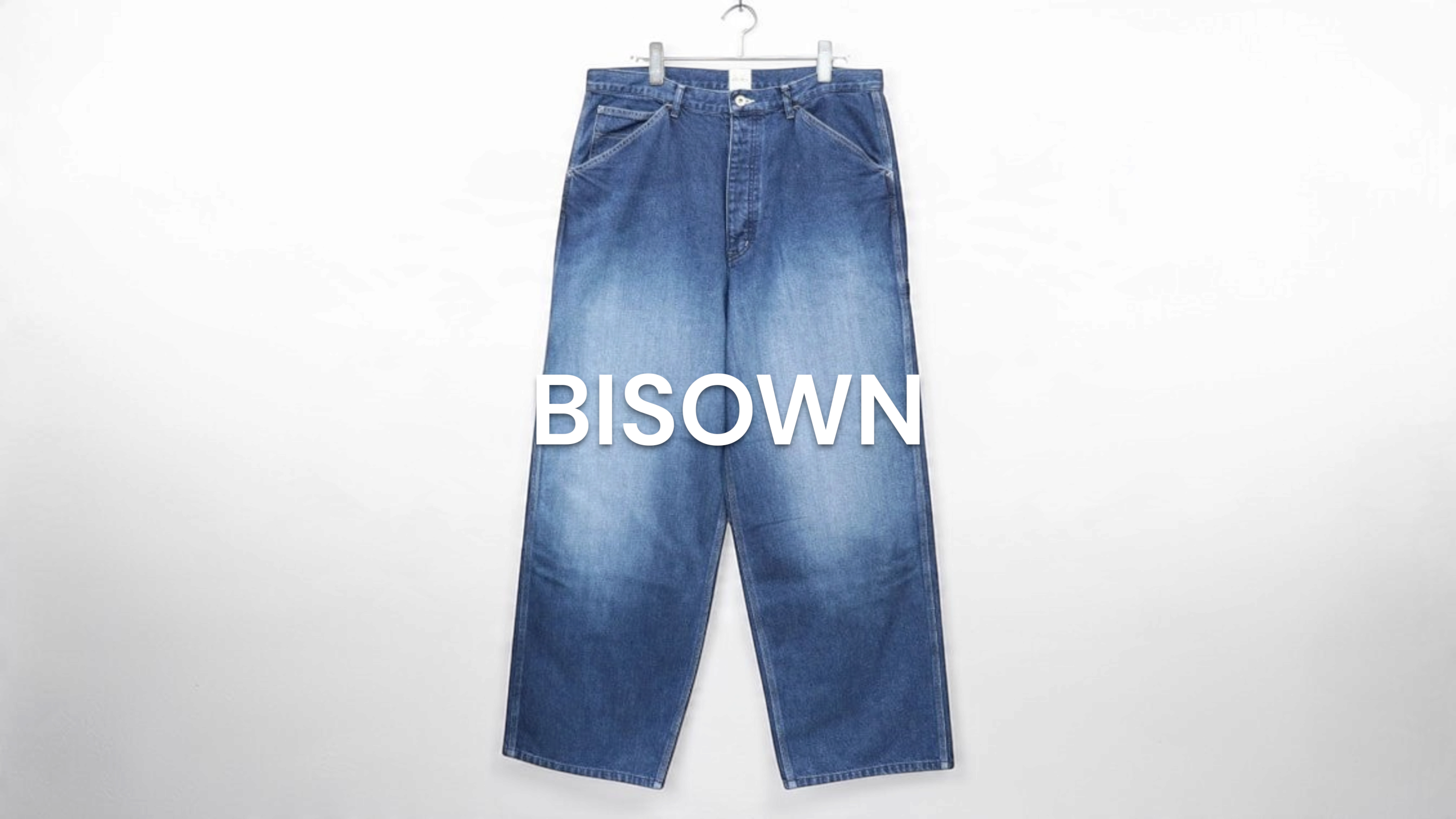 新入荷】BISOWN（ビソウン） 26AW BISOWN PAINTER DENIM INDIGO USED