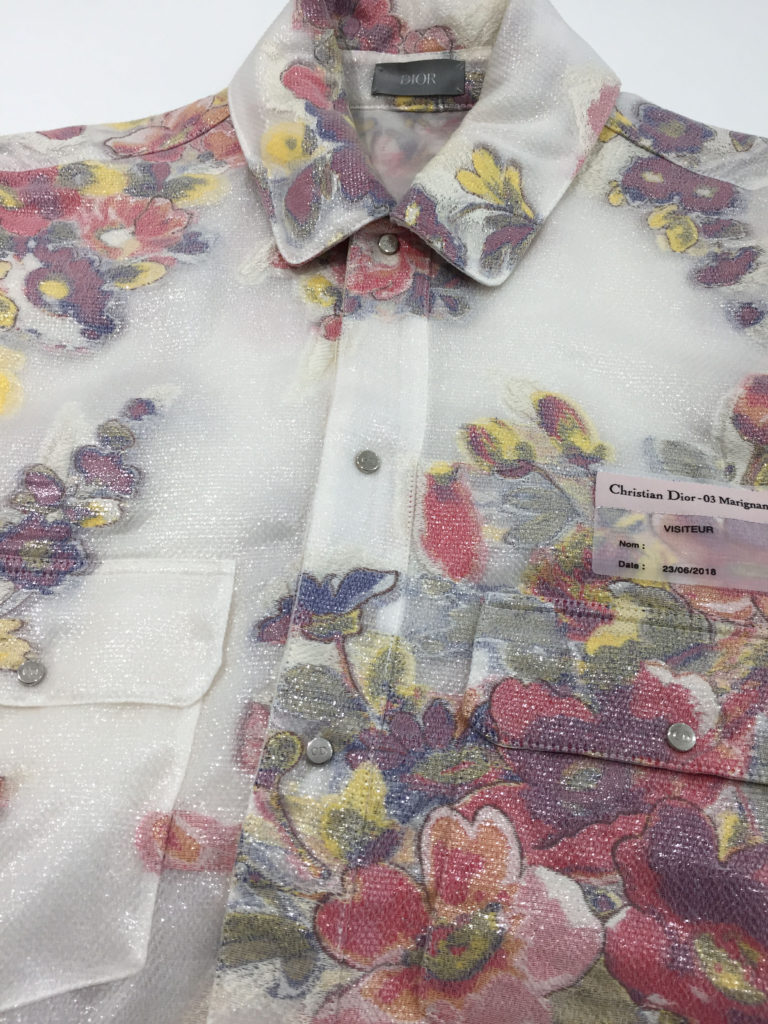DIOR/ディオール】フローラルオーガンザシャツジャケット【買取入荷