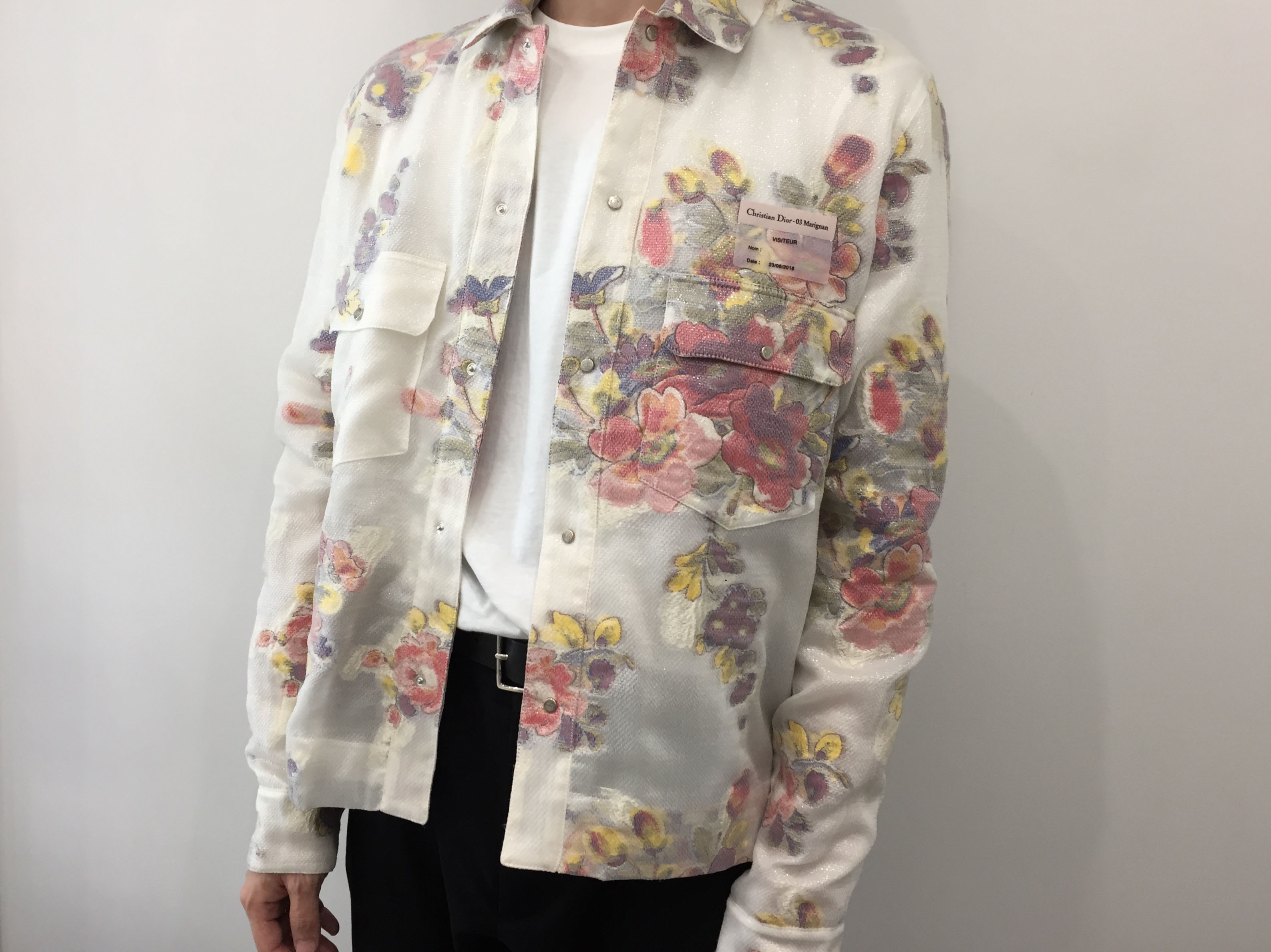 【華やかでオシャレ♪】Dior ジャケット CD刺繍入り DIOR-シャツ-6.jpg