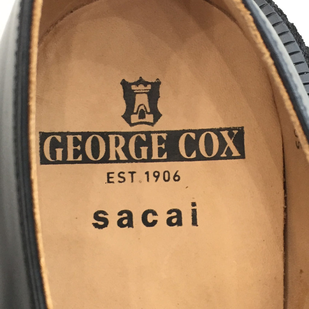 sacai×GEORGE COX/サカイ×ジョージコックス】Double Sole Gibson【買取 