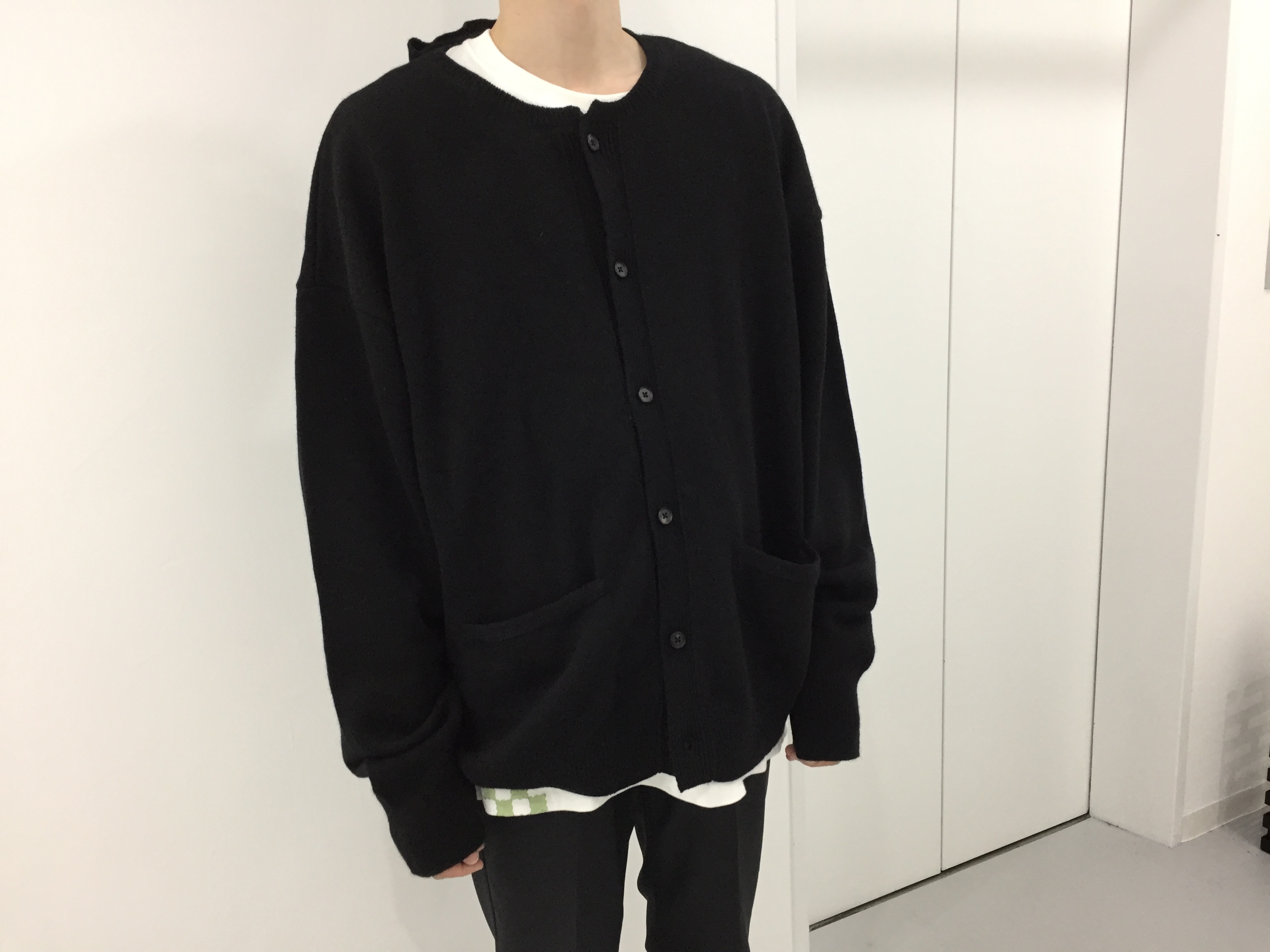 stein 21AW 切り替え ニット 暖かく