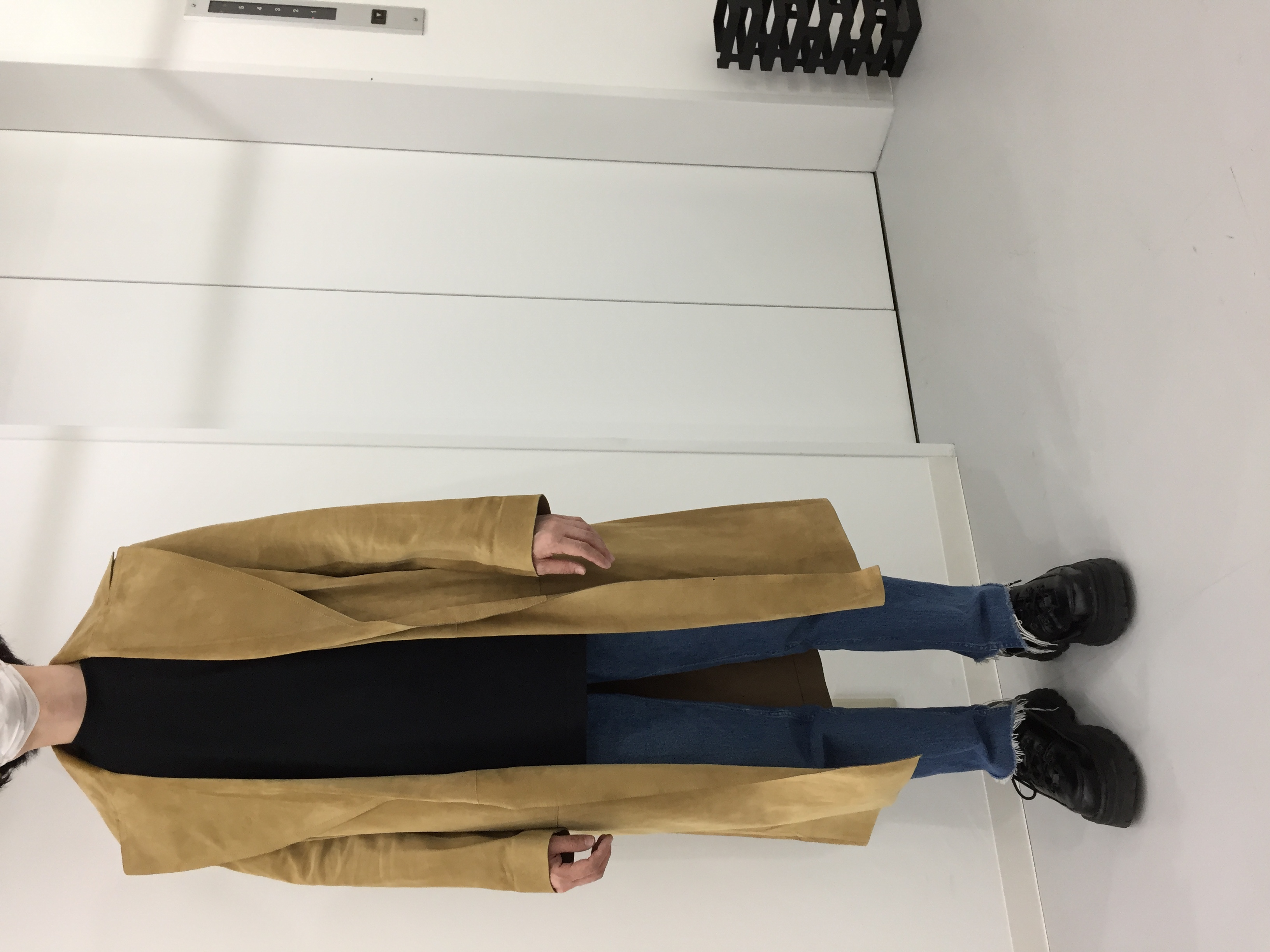 CELINE 書き込も セリーヌ レザージャケット スエード ラムレザー コート