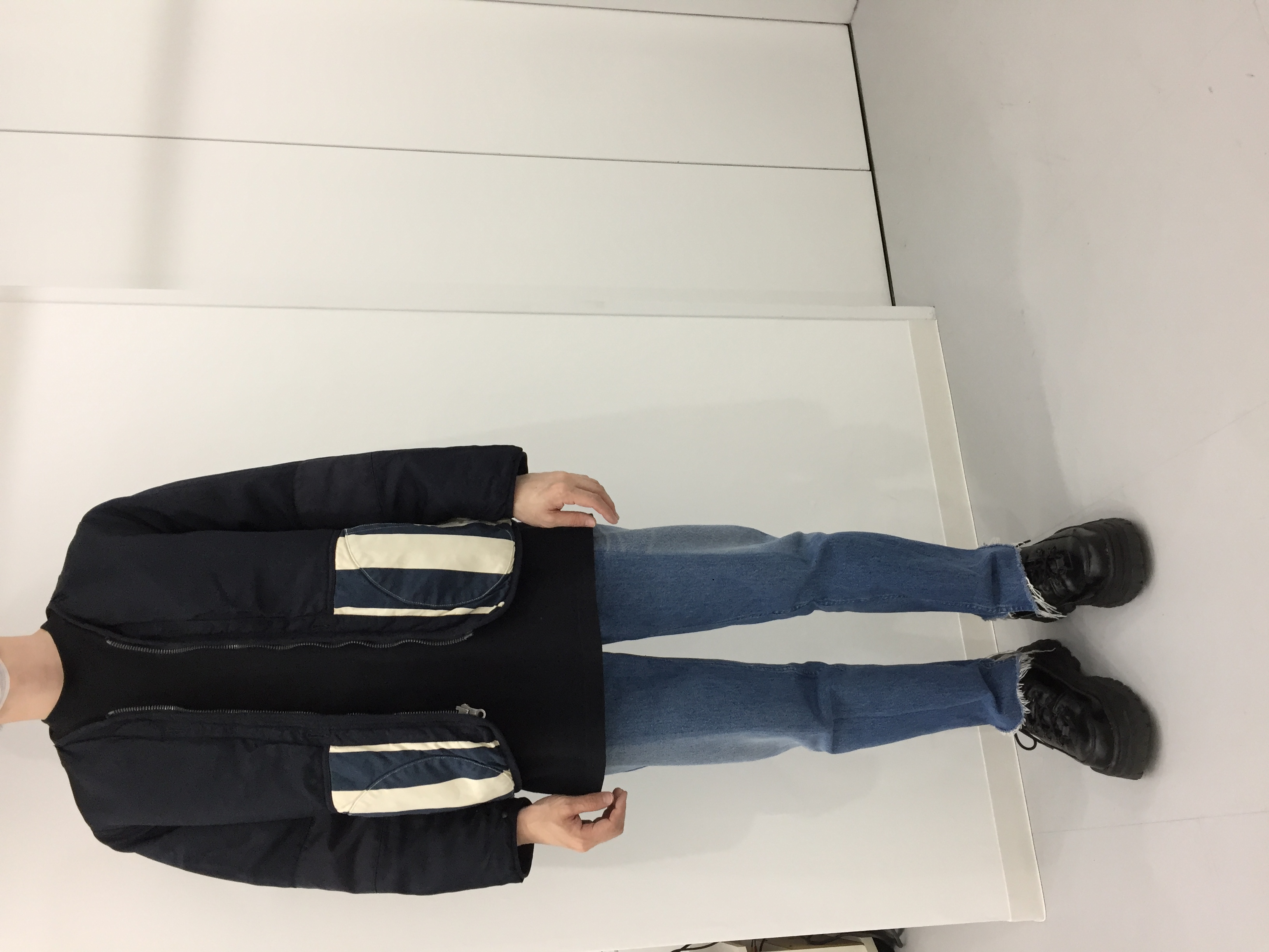 visvim IRIS LINERl JKT Blueサイズ1 VISVIM IRIS LINER JKT (1)ネイビー紺S