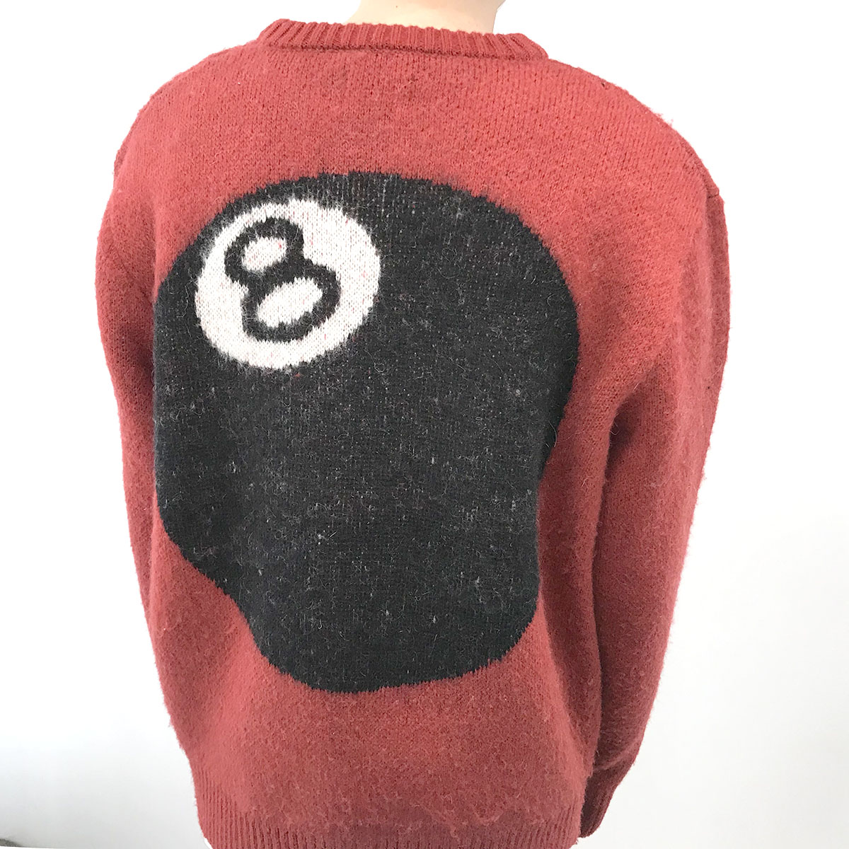 stussy /ステューシー】8 BALL HEAVY BRUSHED MOHAIR SWEATER【買取  