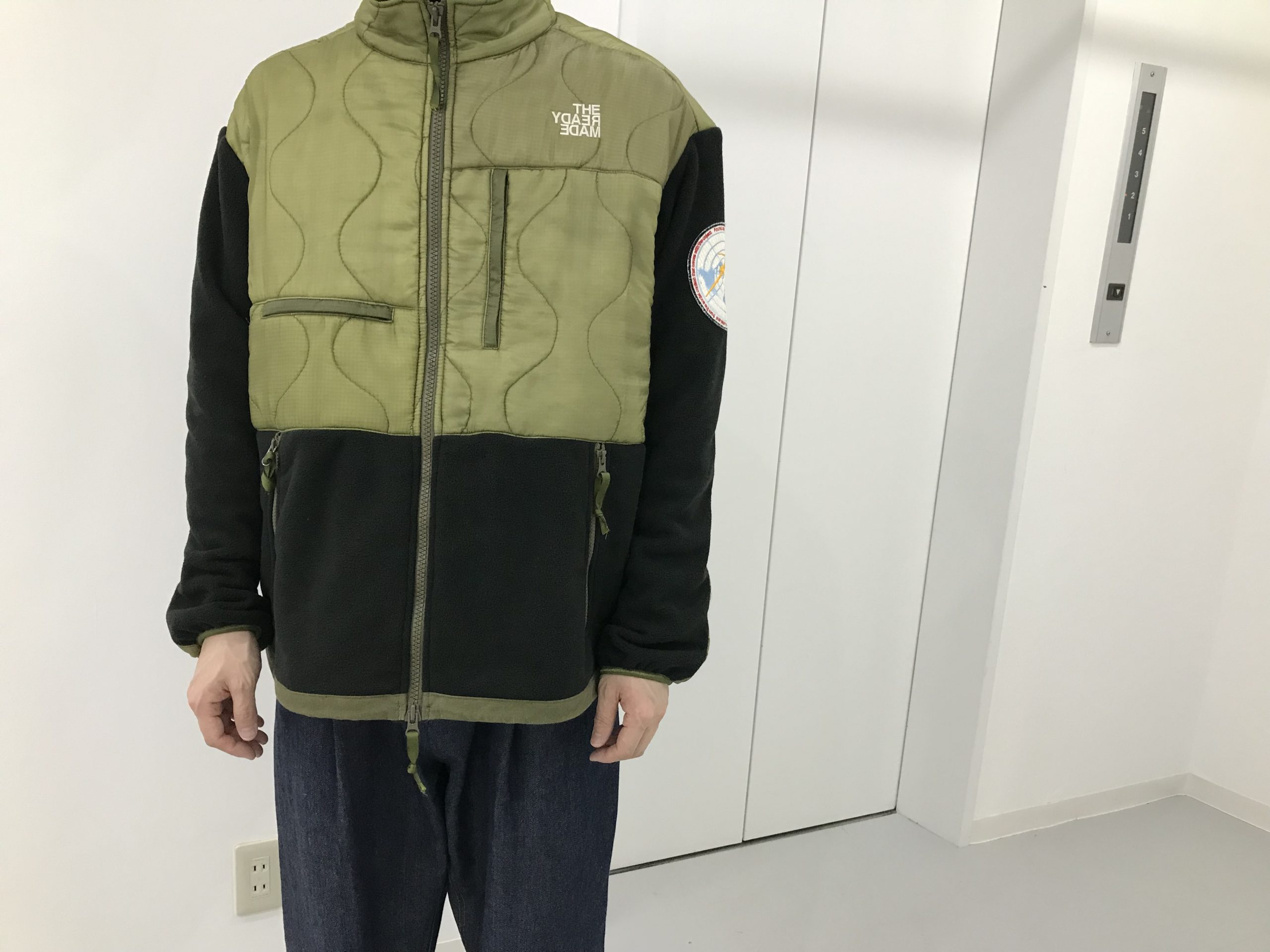 READY MADE レディメイド 20AW キルティングフリース デナリ-