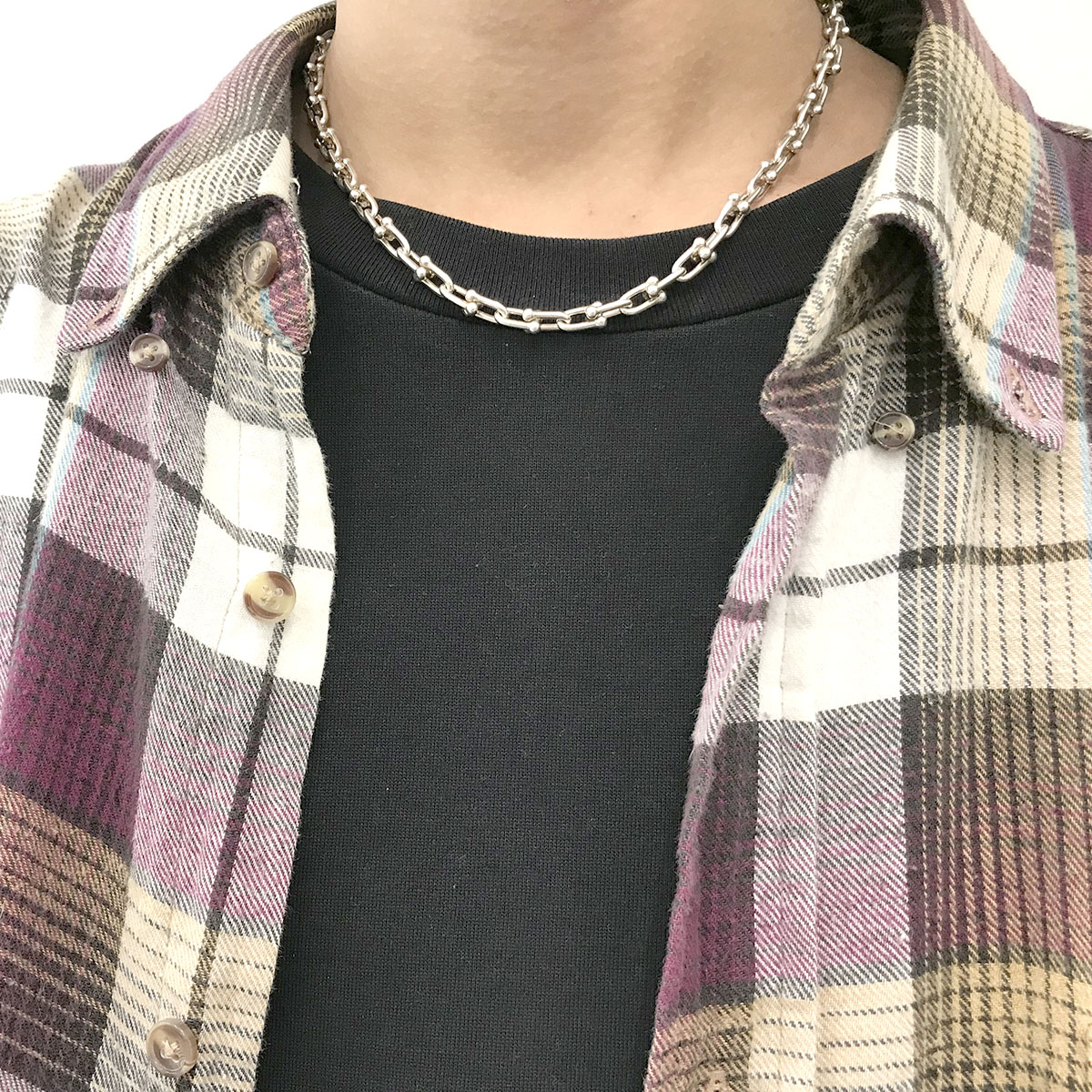 TIFFANY＆Co. HardWear/ティファニー ハードウェア】リンクネックレス【買取入荷情報】  カインドオル（kindal）渋谷店｜ブランド古着買取・販売・通販