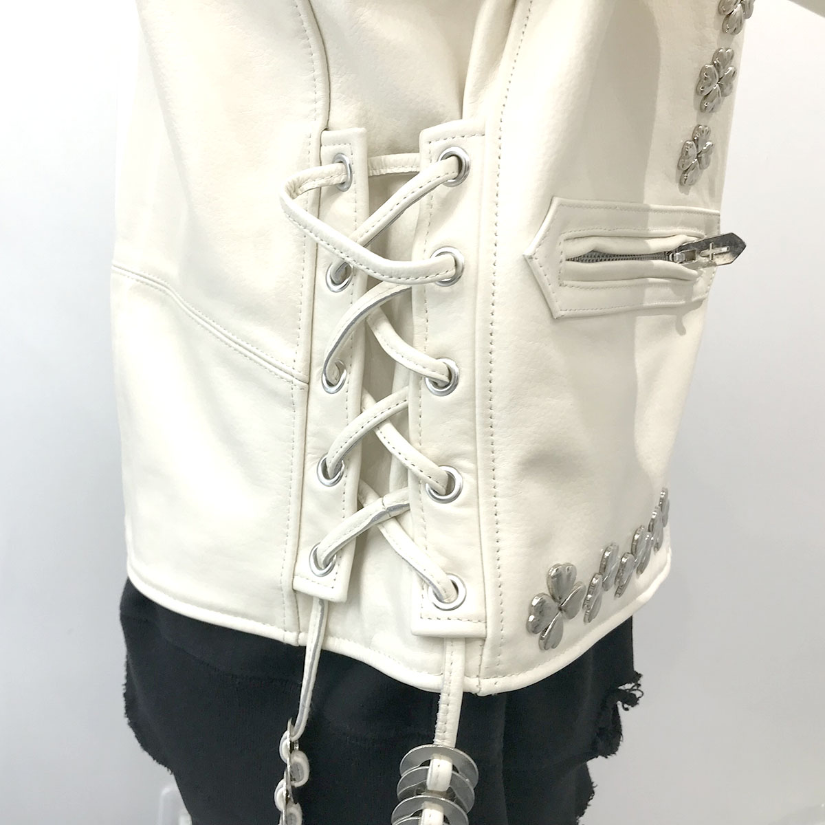 MASU 21aw clover studs riders jacket MASU(エムエーエスユー)の 