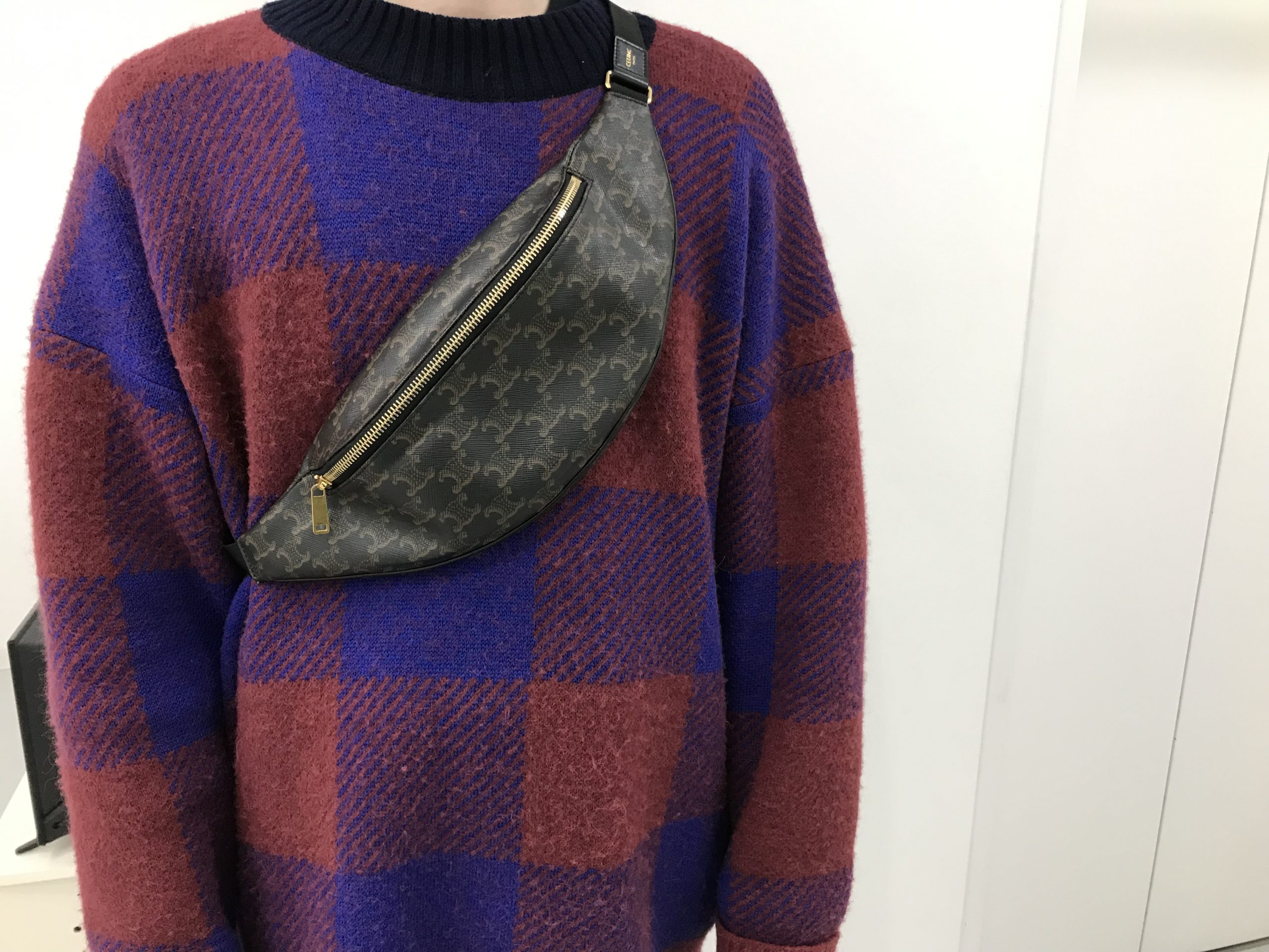 CELINE/セリーヌ】トリオンフキャンバスベルトバッグ【買取入荷情報 