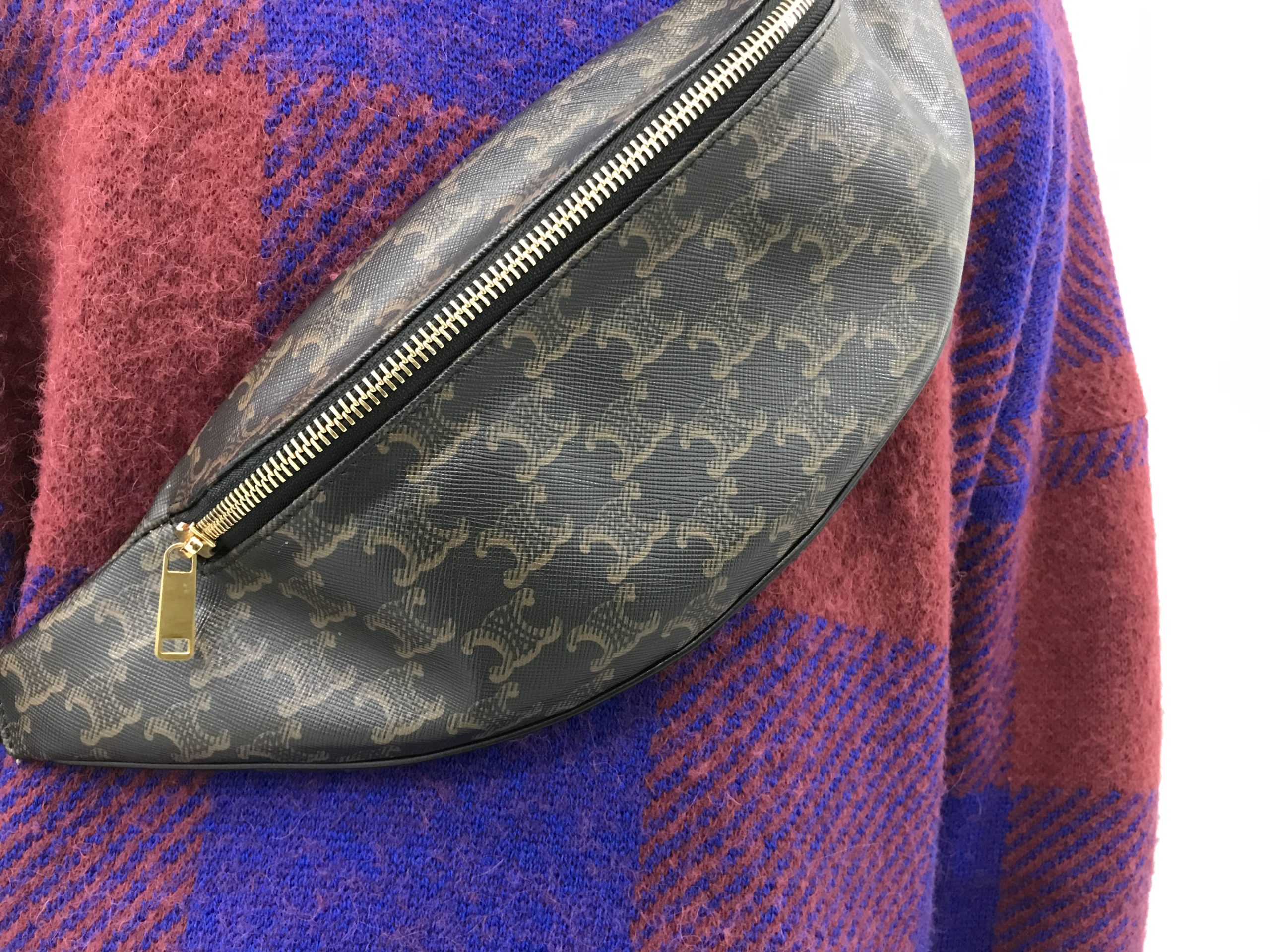 CELINE/セリーヌ】トリオンフキャンバスベルトバッグ【買取入荷情報 