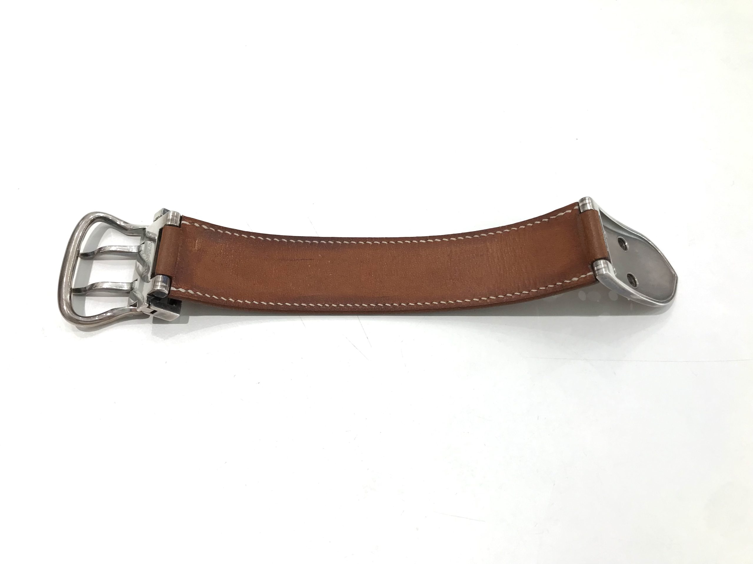 HERMES】レザーコンビブックルセリエブレスレット【買取入荷情報 