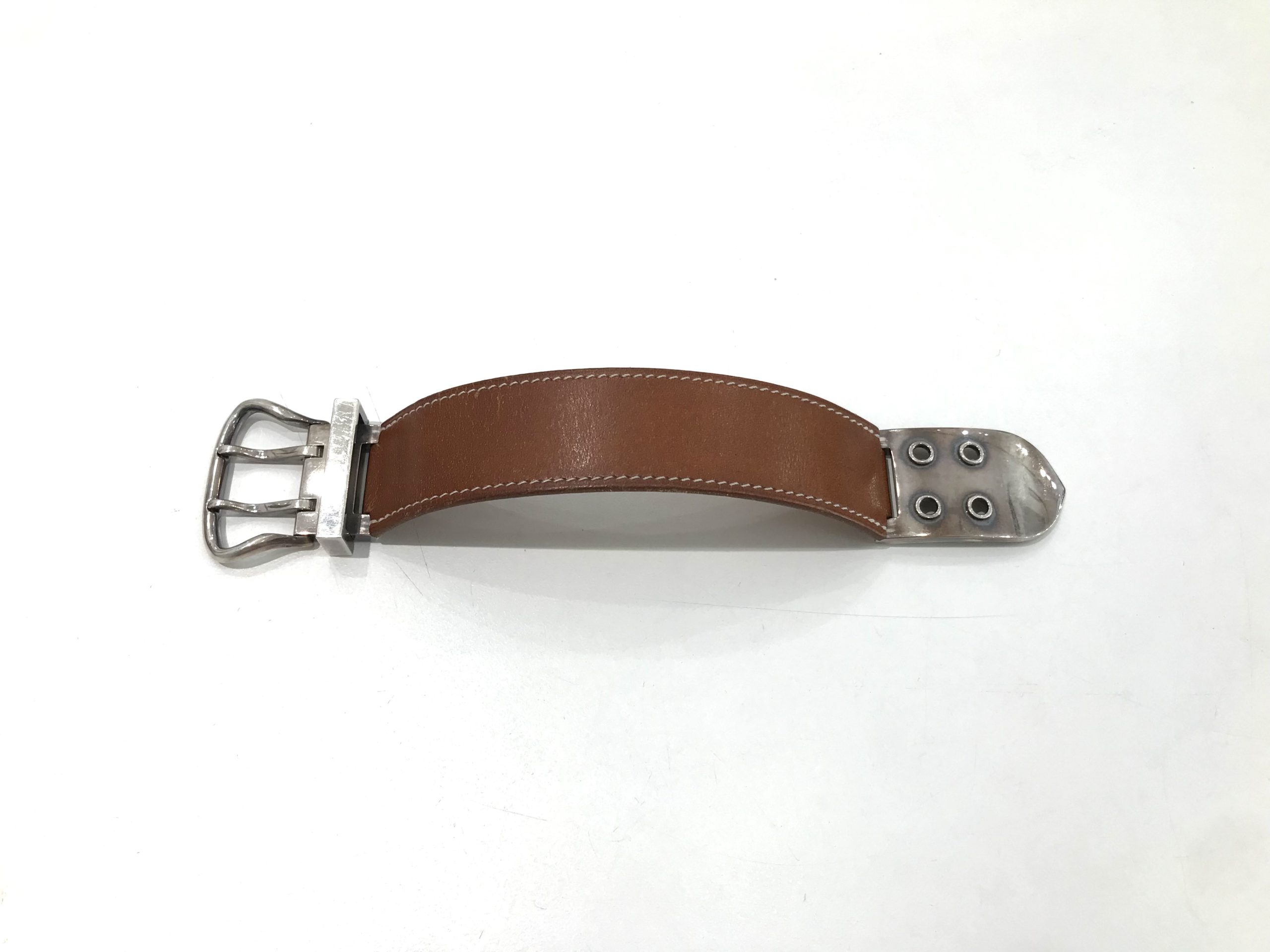 HERMES】レザーコンビブックルセリエブレスレット【買取入荷情報 