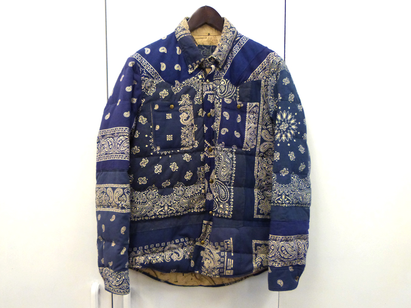 visvim( ヴィズヴィム )“ ICT KERCHIEF DOWN JKT BANDANA