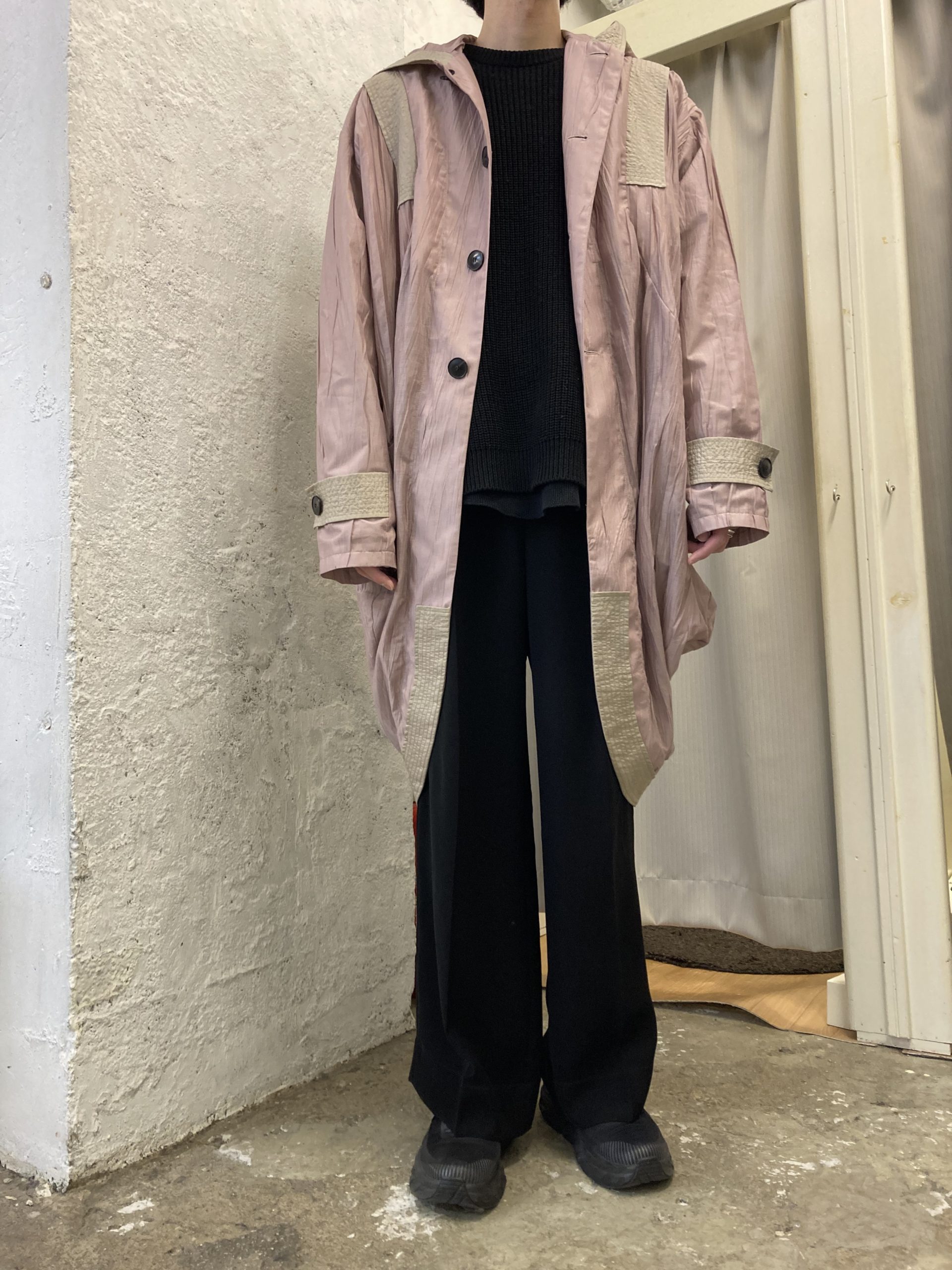 KIKO KOSTADINOV/ キコ コスタディノフ】「SFORZA DRAPED COAT 