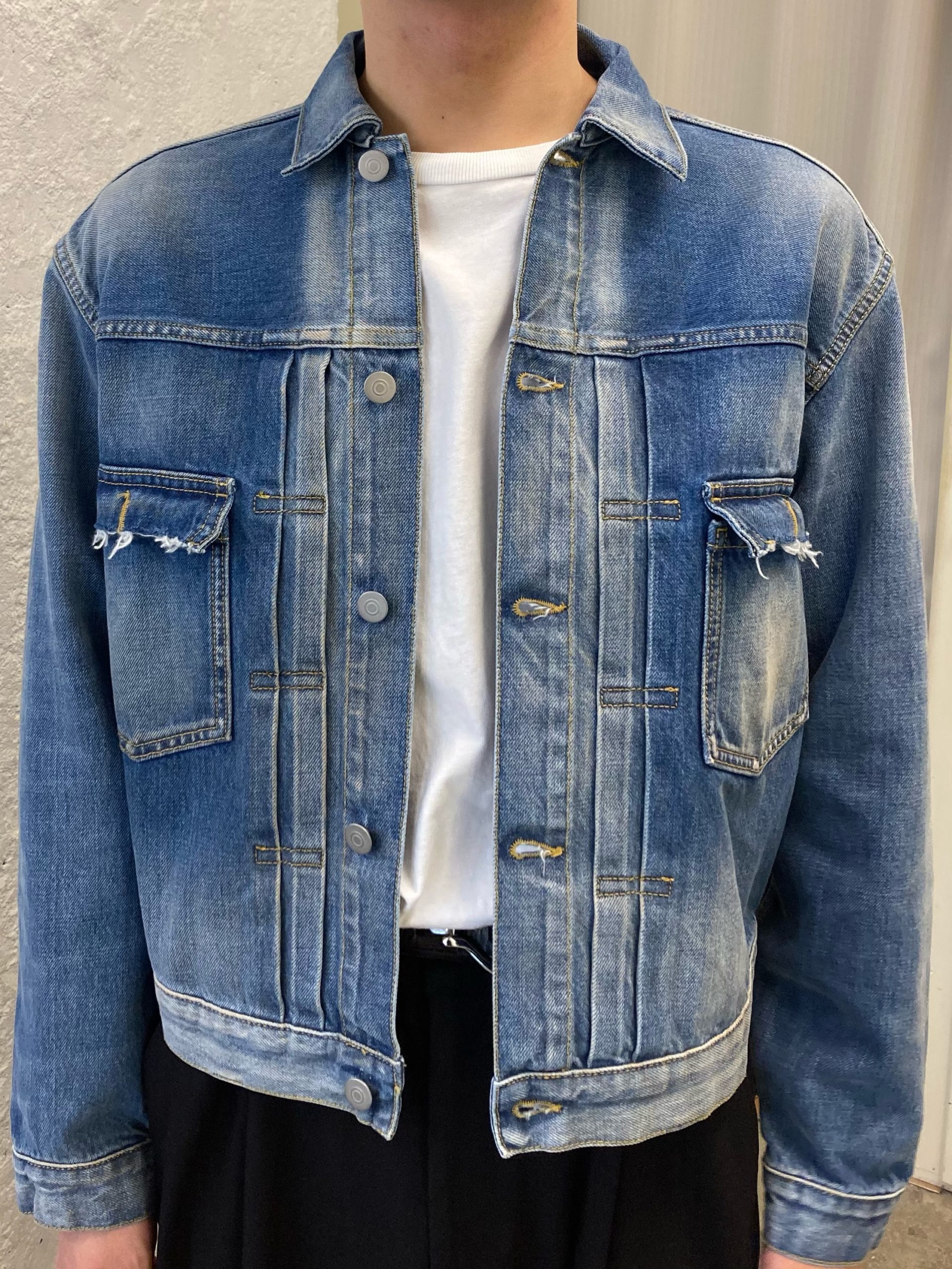 Maison Margielaクロップドデニムジャケット買取入荷情報
