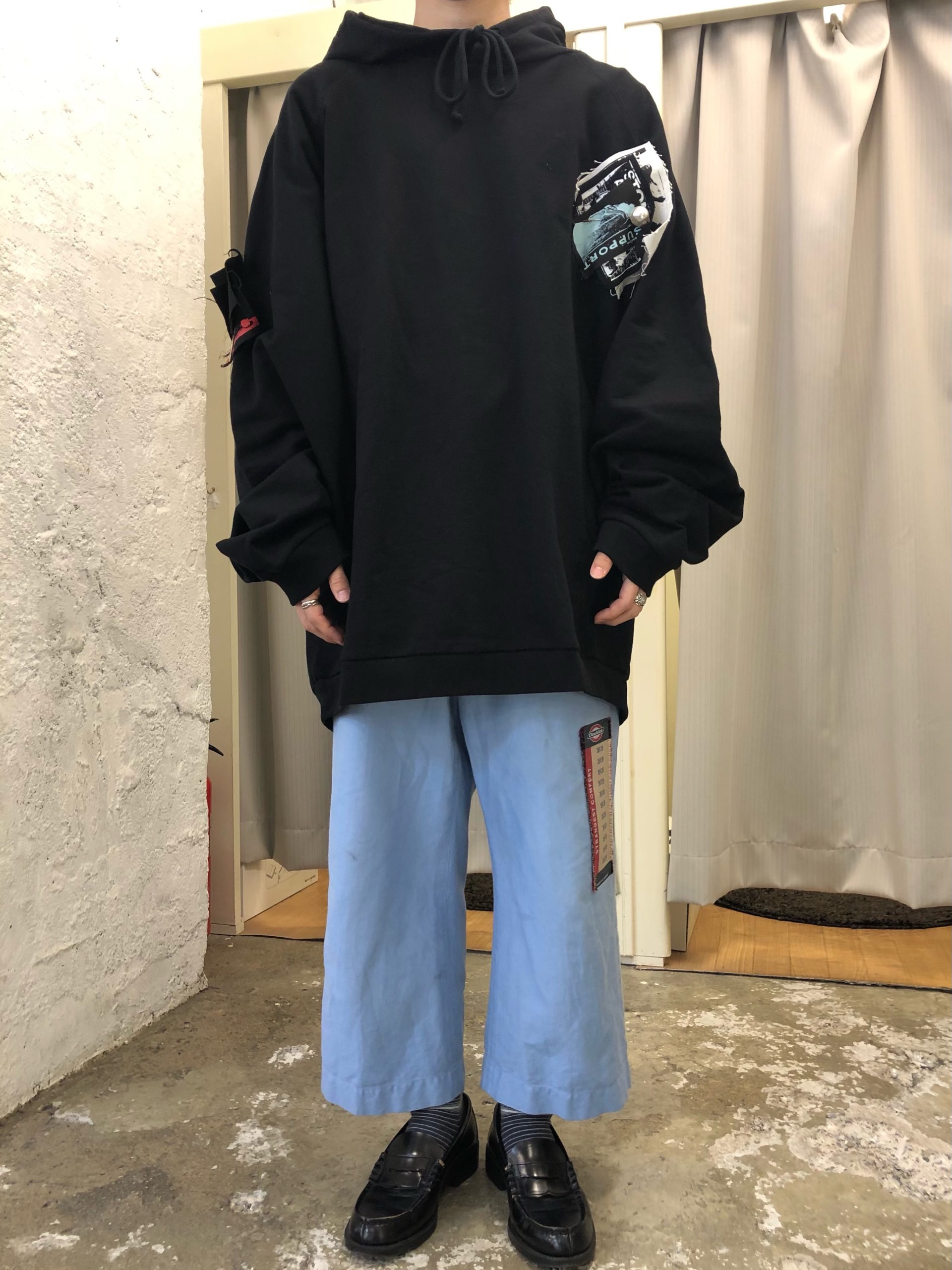 RAF SIMONS】パッチワークプルオーバーパーカー【買取入荷情報 
