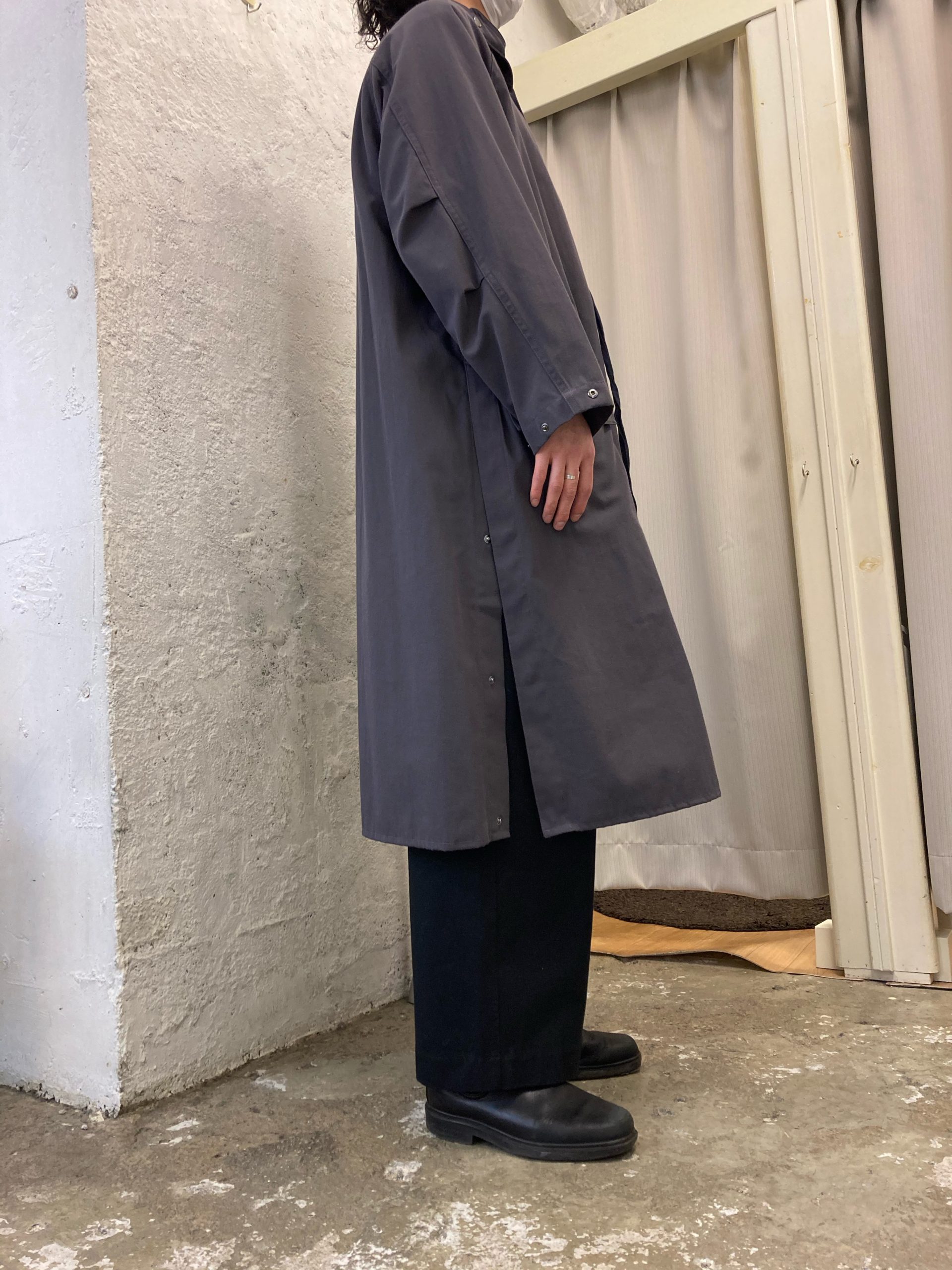 YOKE/ ヨーク】DESERT STORM OVERCOAT オーバーサイズスタンドカラー 
