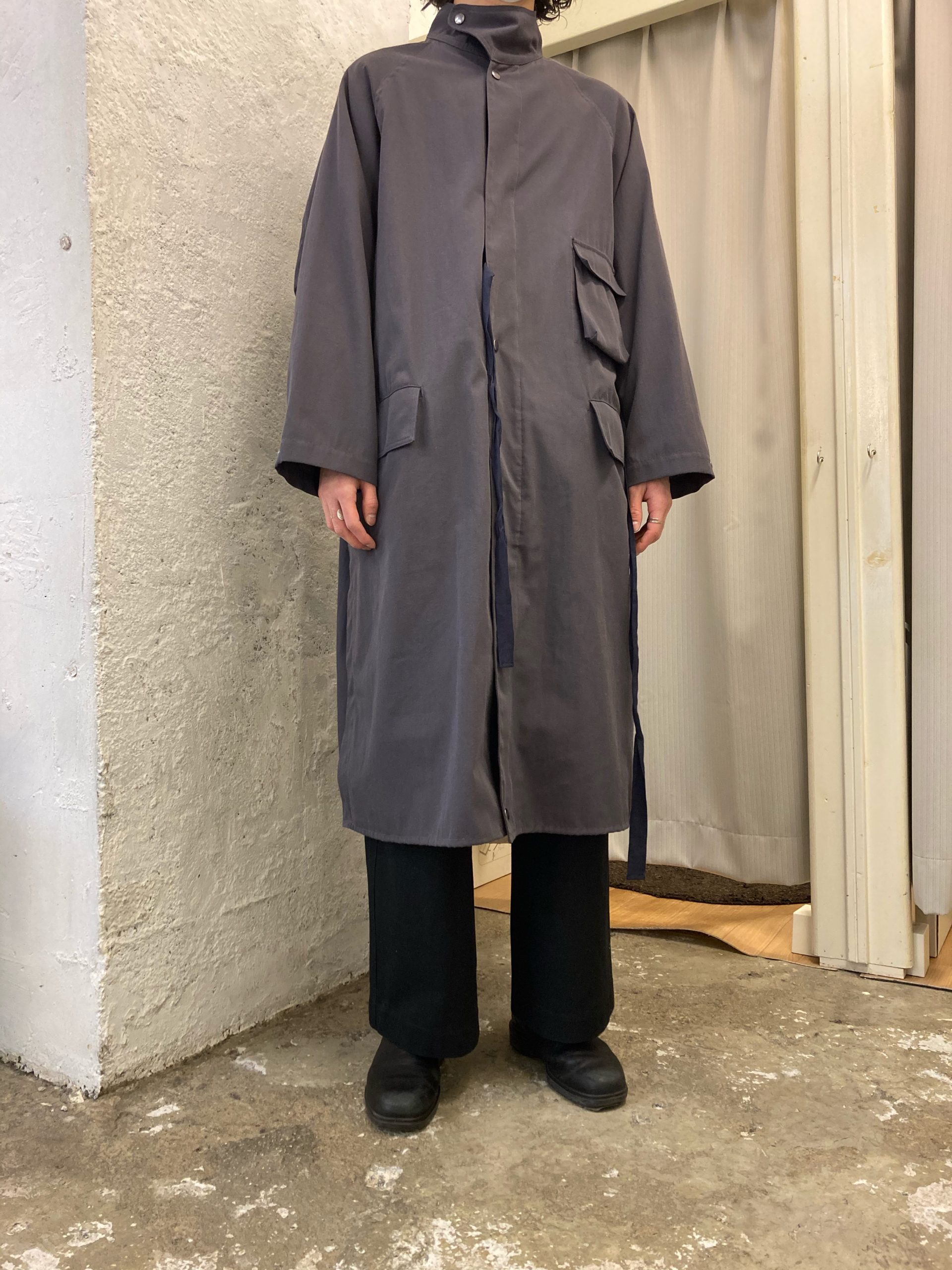 YOKE/ ヨーク】DESERT STORM OVERCOAT オーバーサイズスタンドカラー  