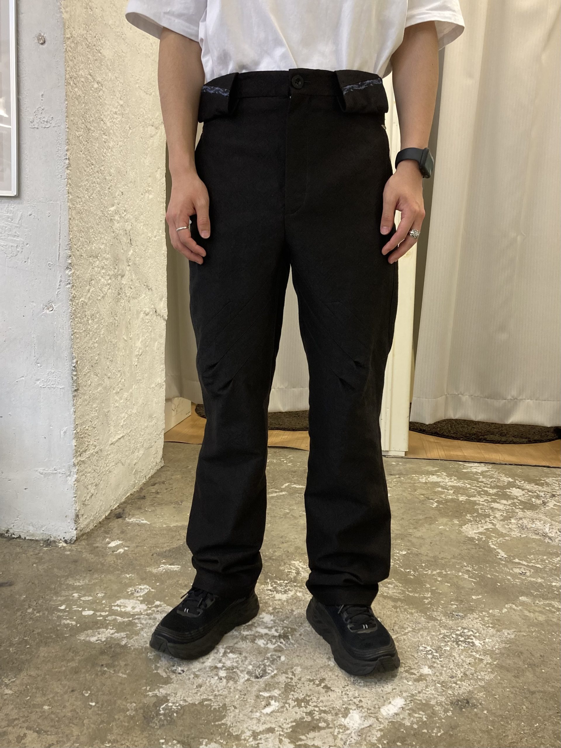 Kiko Kostadinov】「DORSET APRON TROUSER」 エプロントラウザーパンツ 