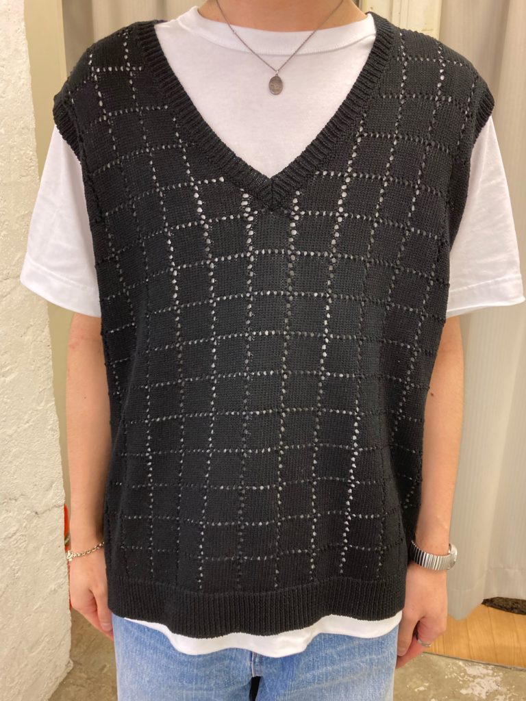 【DAIRIKU】「A.K.Knit Vest」 ニットベスト【買取入荷