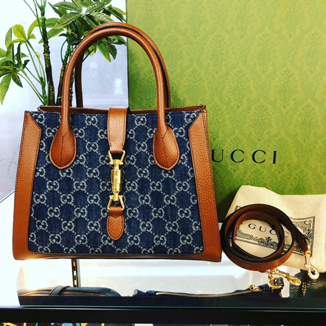 AD2021!最新‼ジャッキー1961ミディアムトート!/GUCCI/グッチの高価
