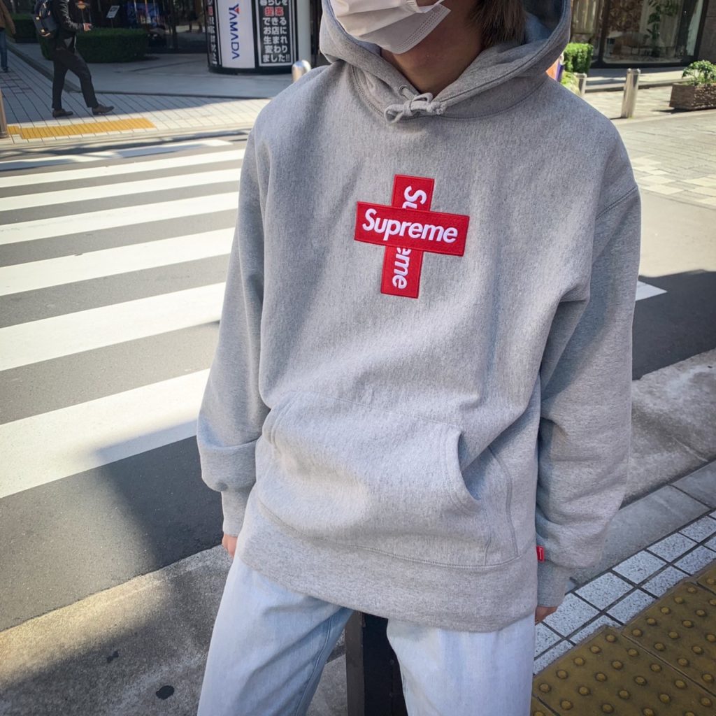 SUPREME/シュプリーム】20AW Cross Box Logo Hooded Sweatshirt【買取