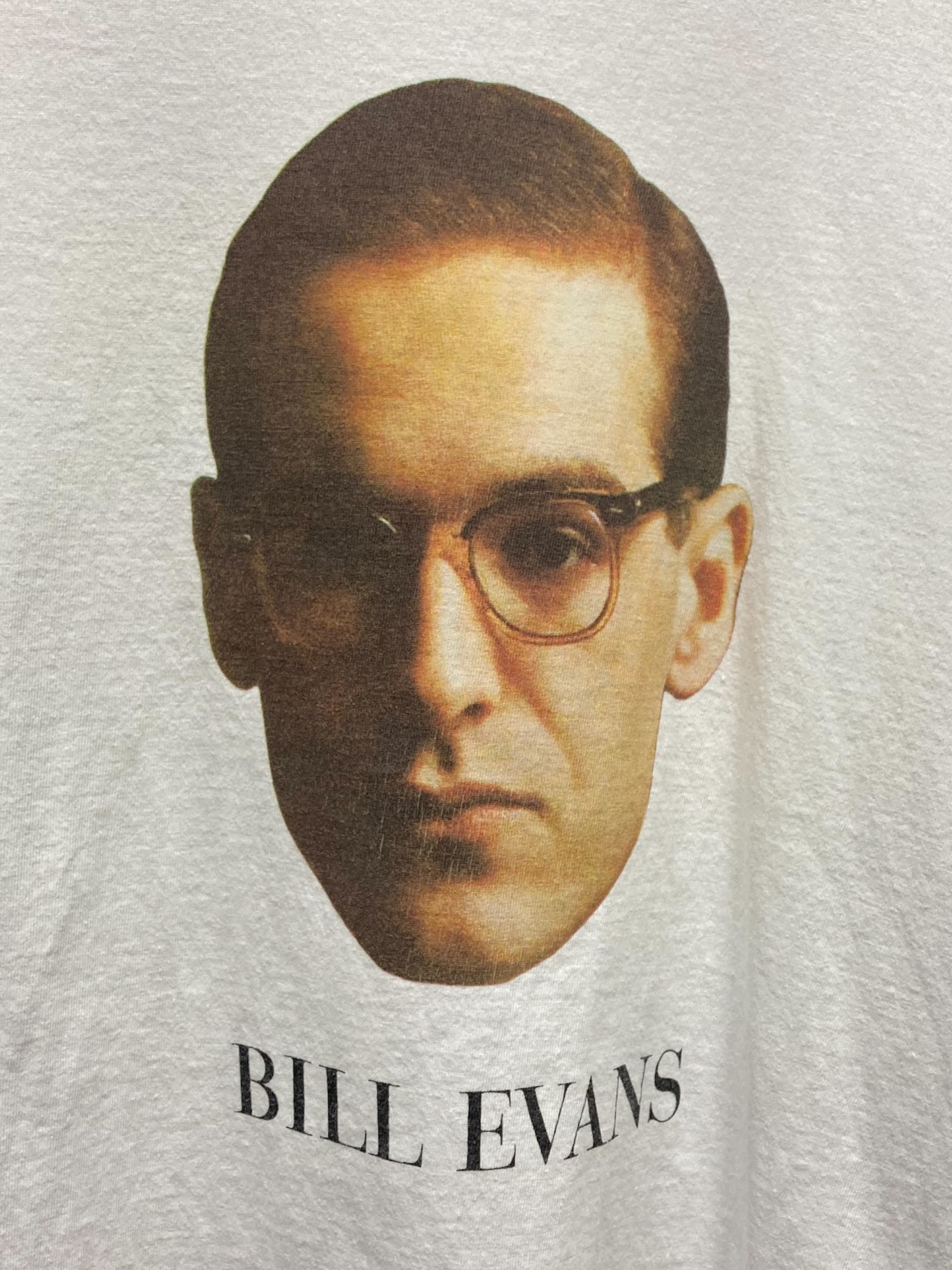 WACKO MARIA×BILL EVANS 】WASHED HEAVY WEIGHT CREW NECK T-SHIRT 