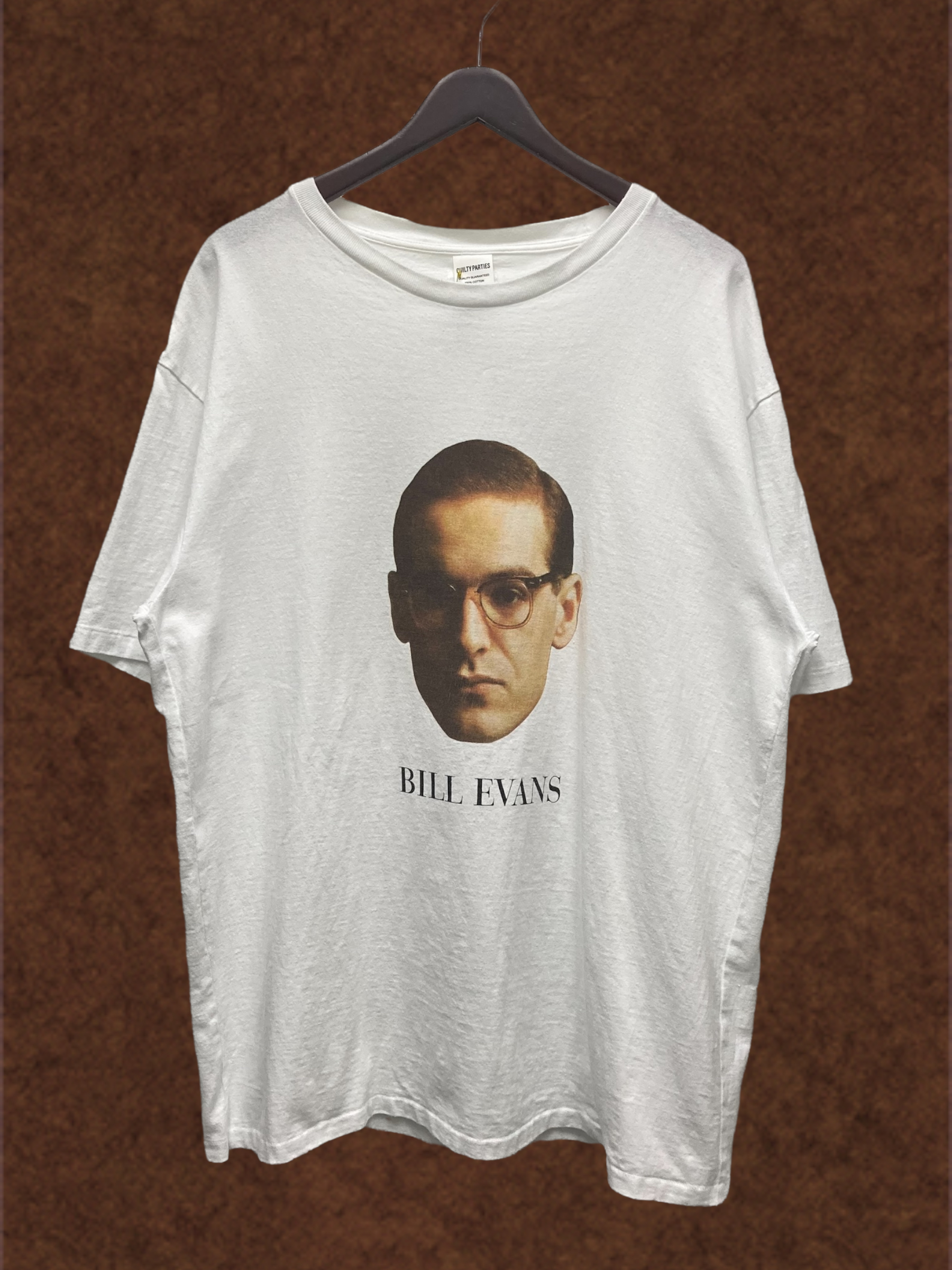 WACKO MARIA×BILL EVANS 】WASHED HEAVY WEIGHT CREW NECK T-SHIRT