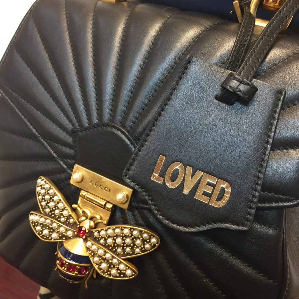 GUCCIの象徴 ビー（蜂）「クイーンマーガレットコレクション リュック 