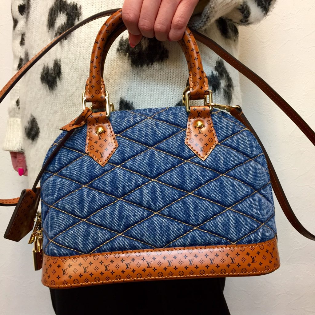 2019年新作【LOUIS VUITTON】【モノグラムデニム アルマBB 