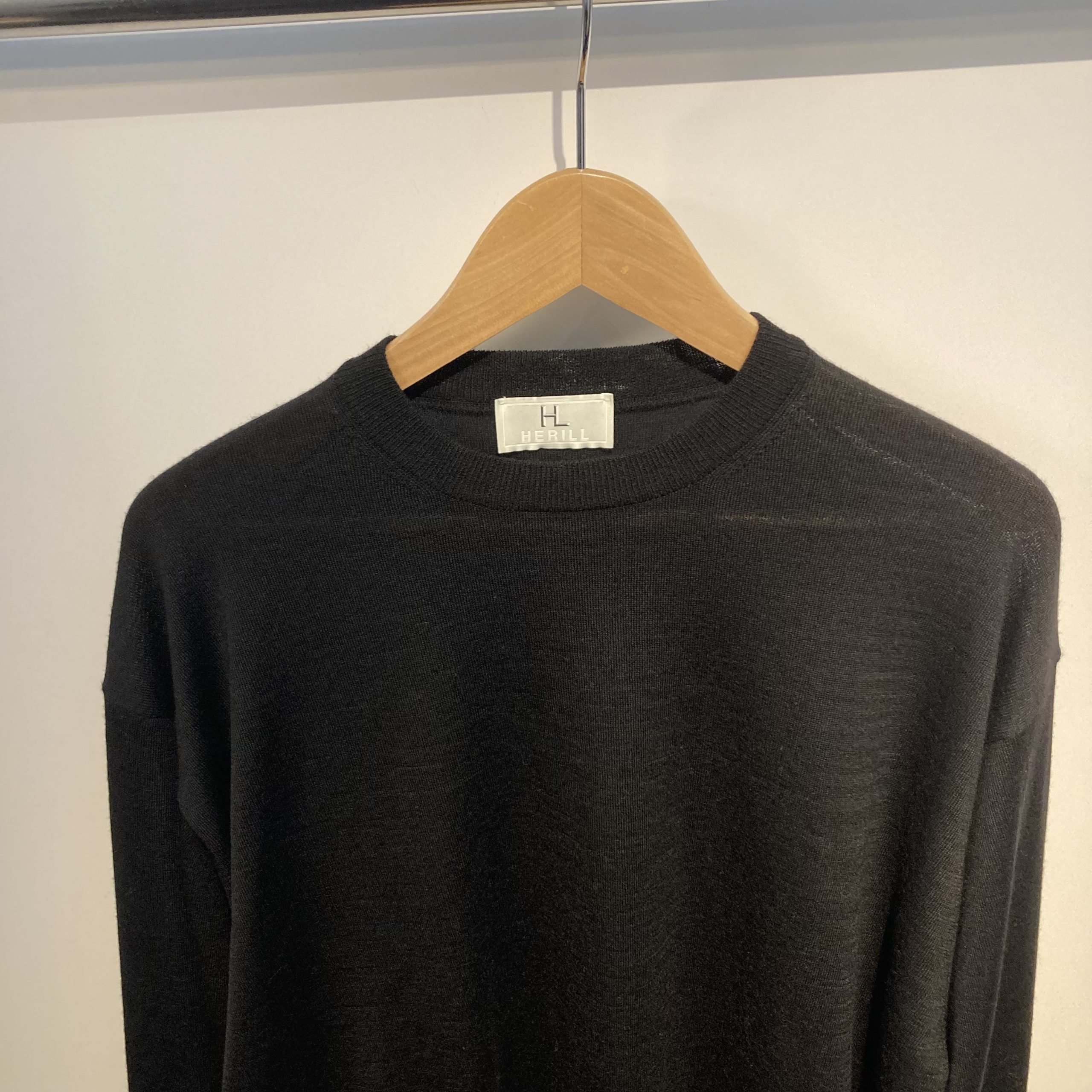 HERILL/ヘリル】CASHMERE HIGHGAUGE CREWNECK【買取入荷情報 