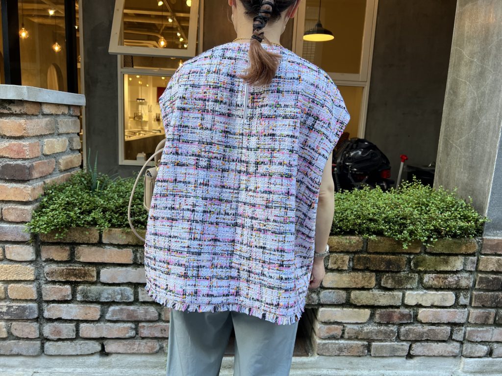 DRAWER ドゥロワー フラワー レース ノースリーブ ブラウス DRAWER  