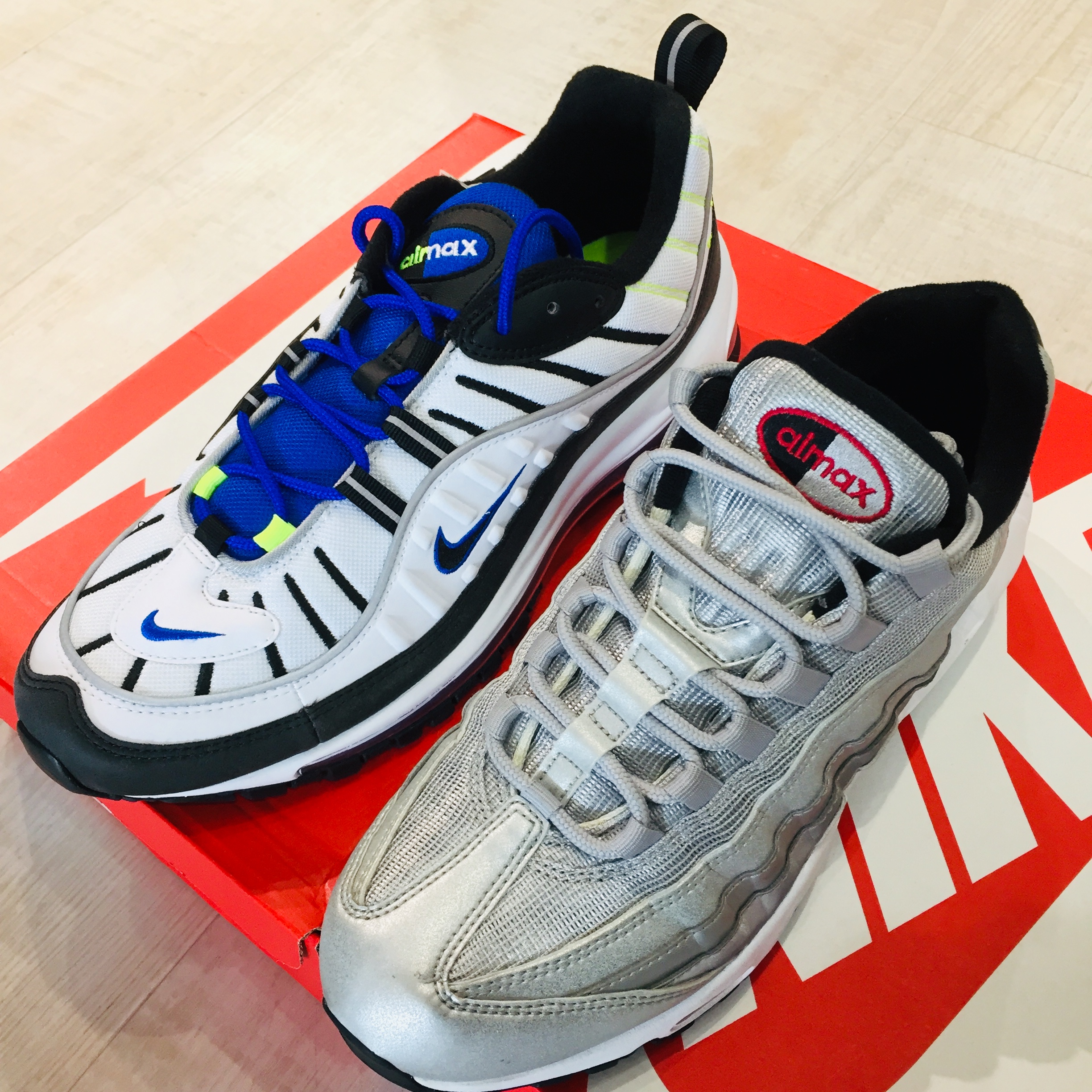 Air Max 95 VS 98☆モデル比較してみた！！ | カインドオル（kindal）和歌山店｜ブランド古着買取・販売・通販