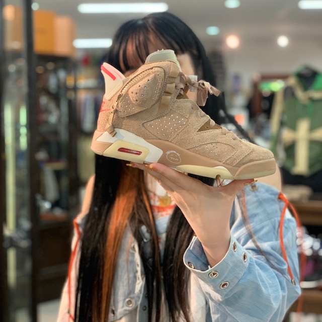 NIKE×TRAVIS SCOTT/ナイキ×トラヴィススコット】AIR JORDAN 6 RETRO SP  