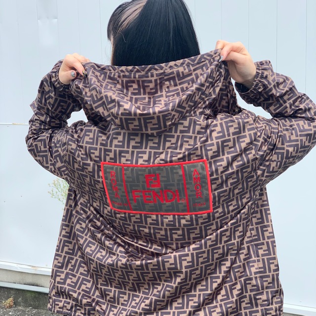 FENDI/フェンディ】ズッカ柄ナイロンジャケット【買取入荷情報 