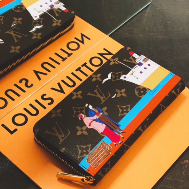 LOUIS VUITTON】モノグラム イリュストレクルーズ ジッピーウォレット 